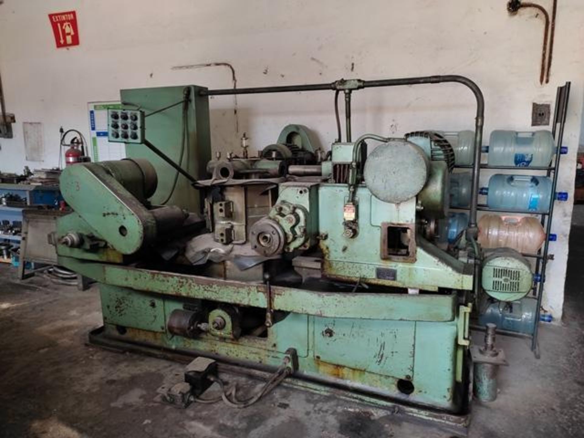 Goss 1-2-3 Chucking Machine, Serial: 2317: 7 Spindle, 3-1/2” Diameter, 4 Chucking Positions with - Image 2 of 26