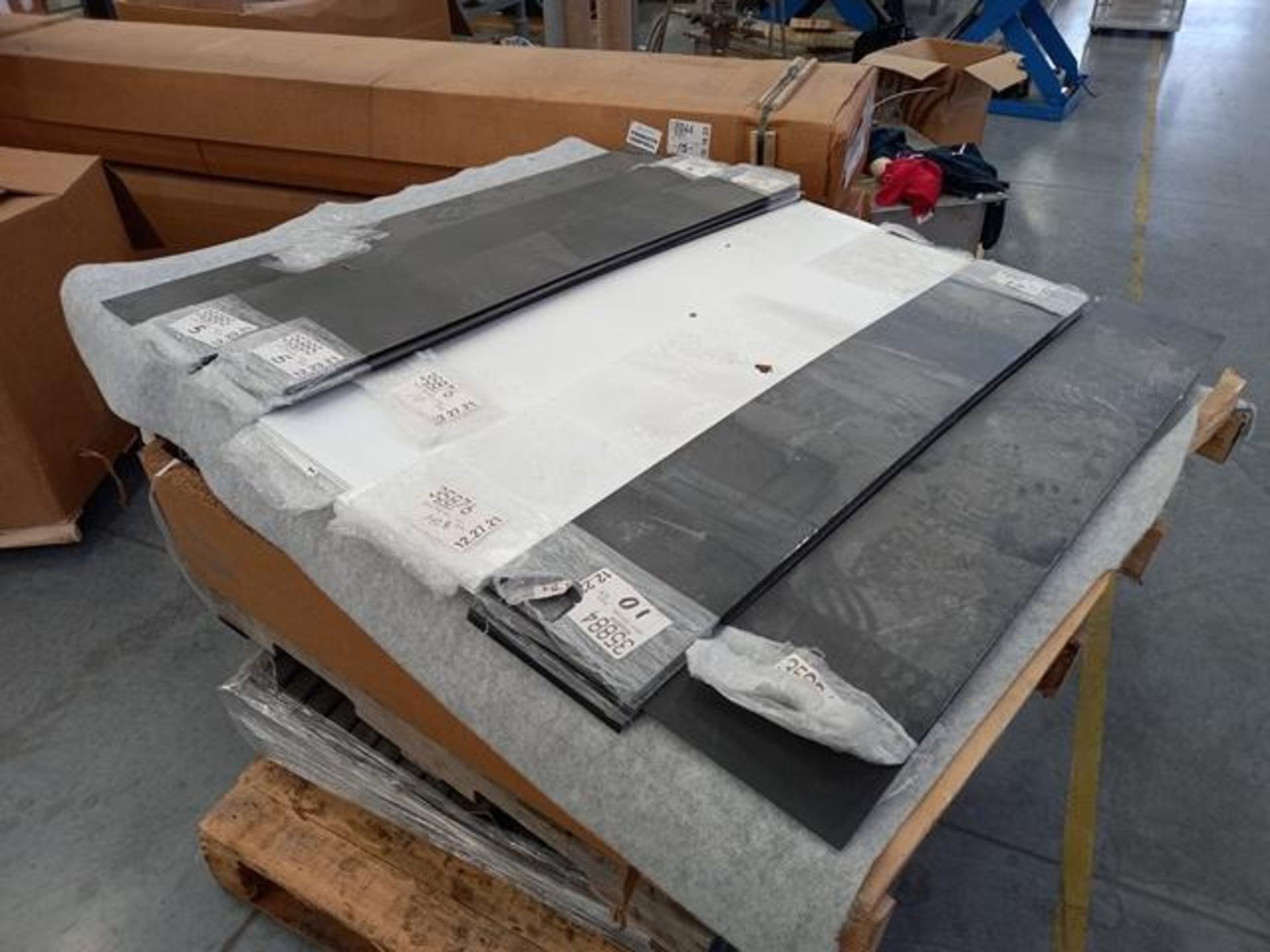 LOT: (100 approx.) Pallets of Assorted Materials Which Include, Metal Parts for Screens, Aluminum - Image 13 of 148