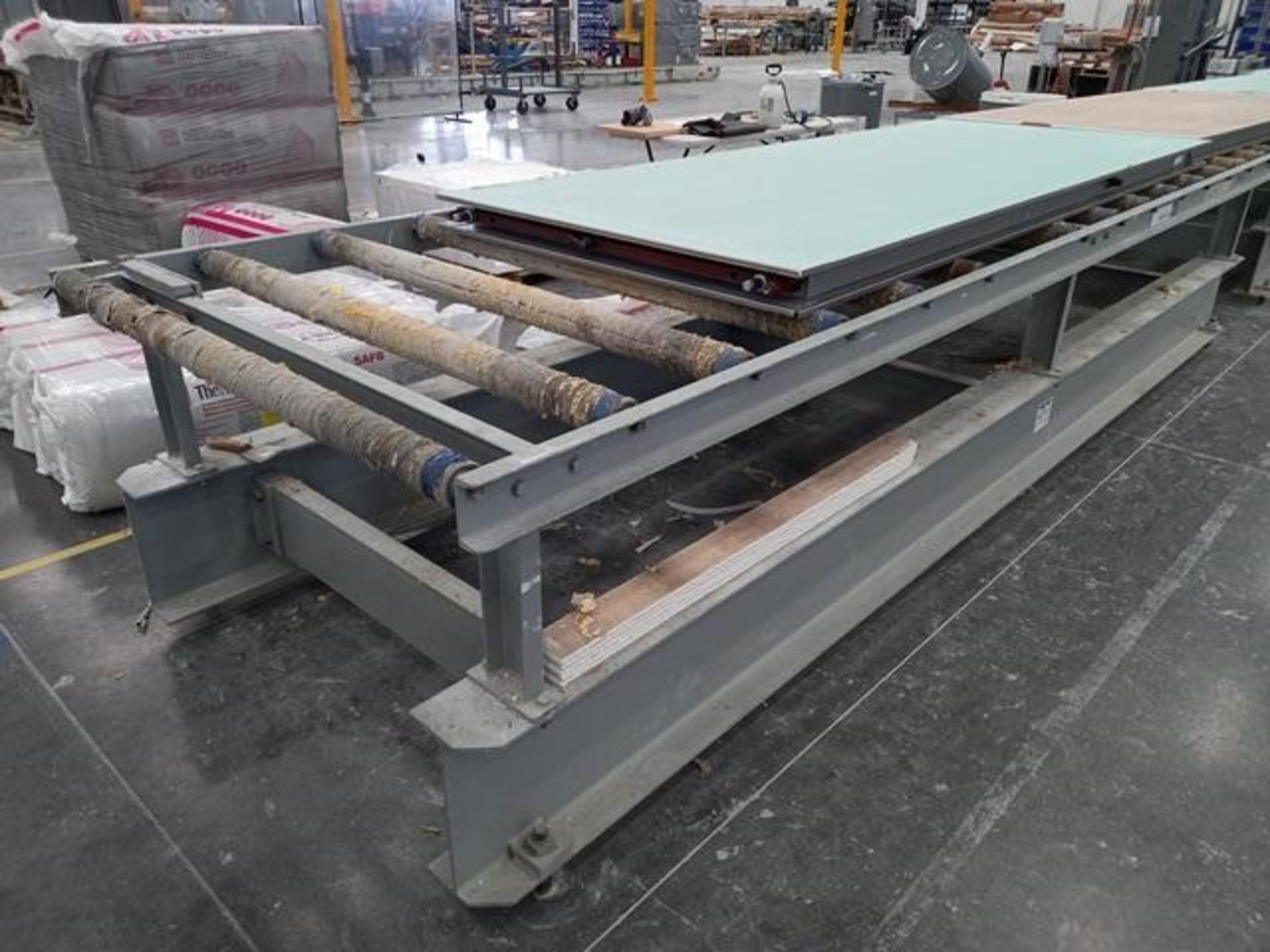 LOT: (1) Roll Conveyor Section of 4 X 1.48 M, (1) Roll Conveyor Section of 7.03 X 1.48 M (Tag: