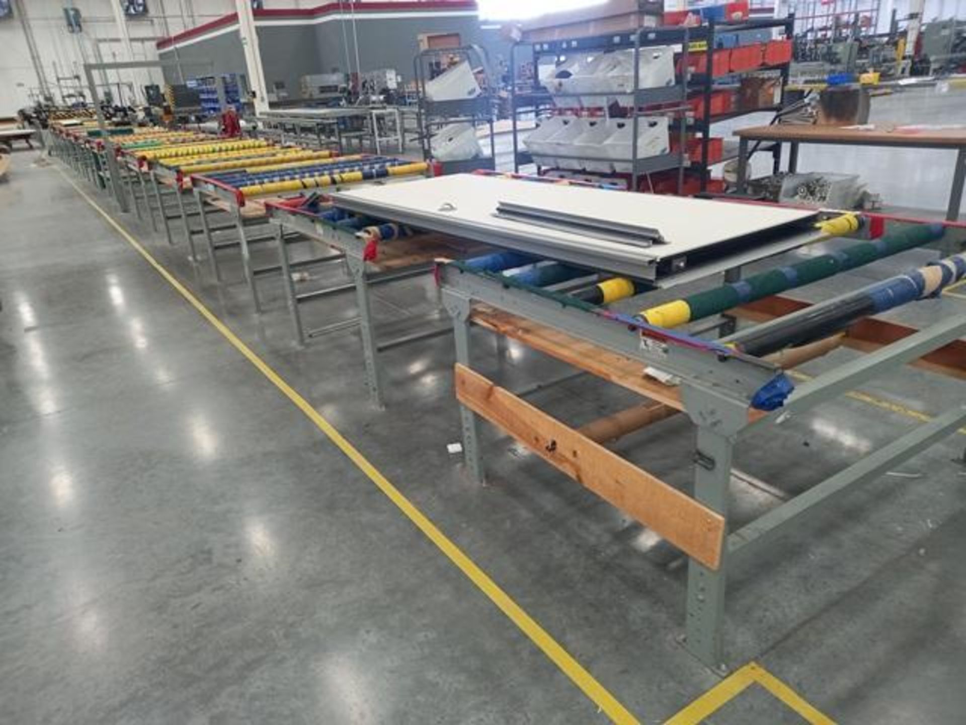 LOT: (6) Roll Conveyor Sections Size: 1.5 M X 1.6 M (Tag: Huf15968) (Location: Cienega De Flores, - Image 2 of 5