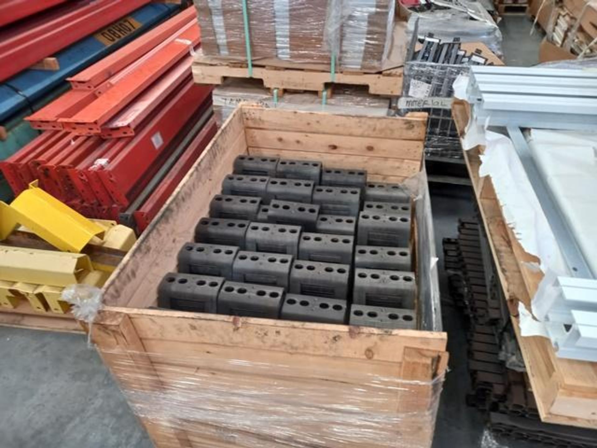 LOT: (100 approx.) Pallets of Assorted Materials Which Include, Metal Parts for Screens, Aluminum - Image 24 of 148