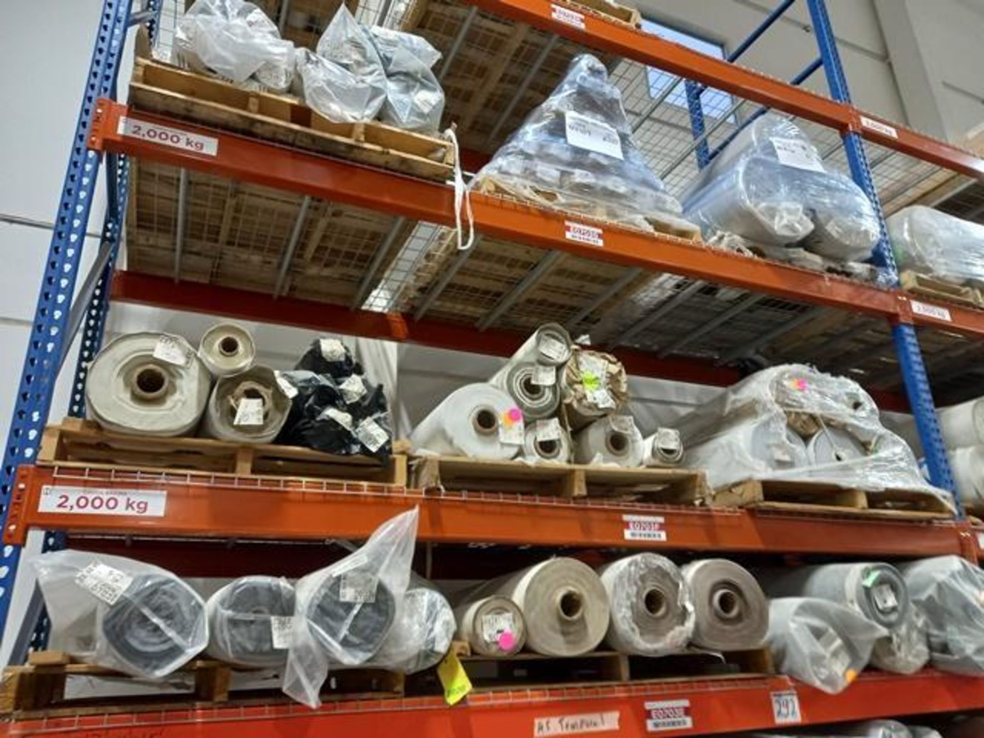 LOT: Approximately (7200) Yds Of Fabric For Upholstery, Which Includes Fabrics Of Different Types( - Image 3 of 4