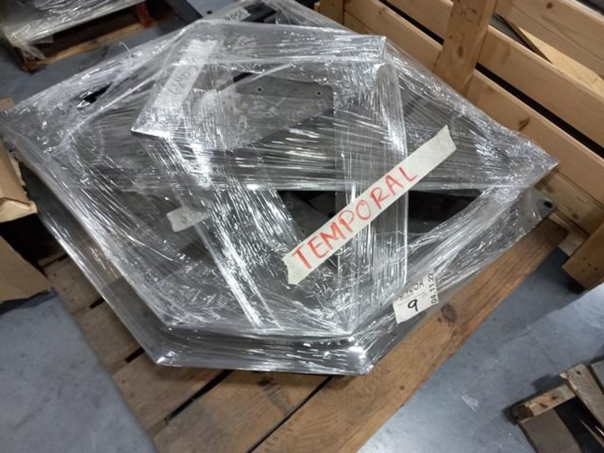 LOT: (100 approx.) Pallets of Assorted Materials Which Include, Metal Parts for Screens, Aluminum - Image 48 of 148