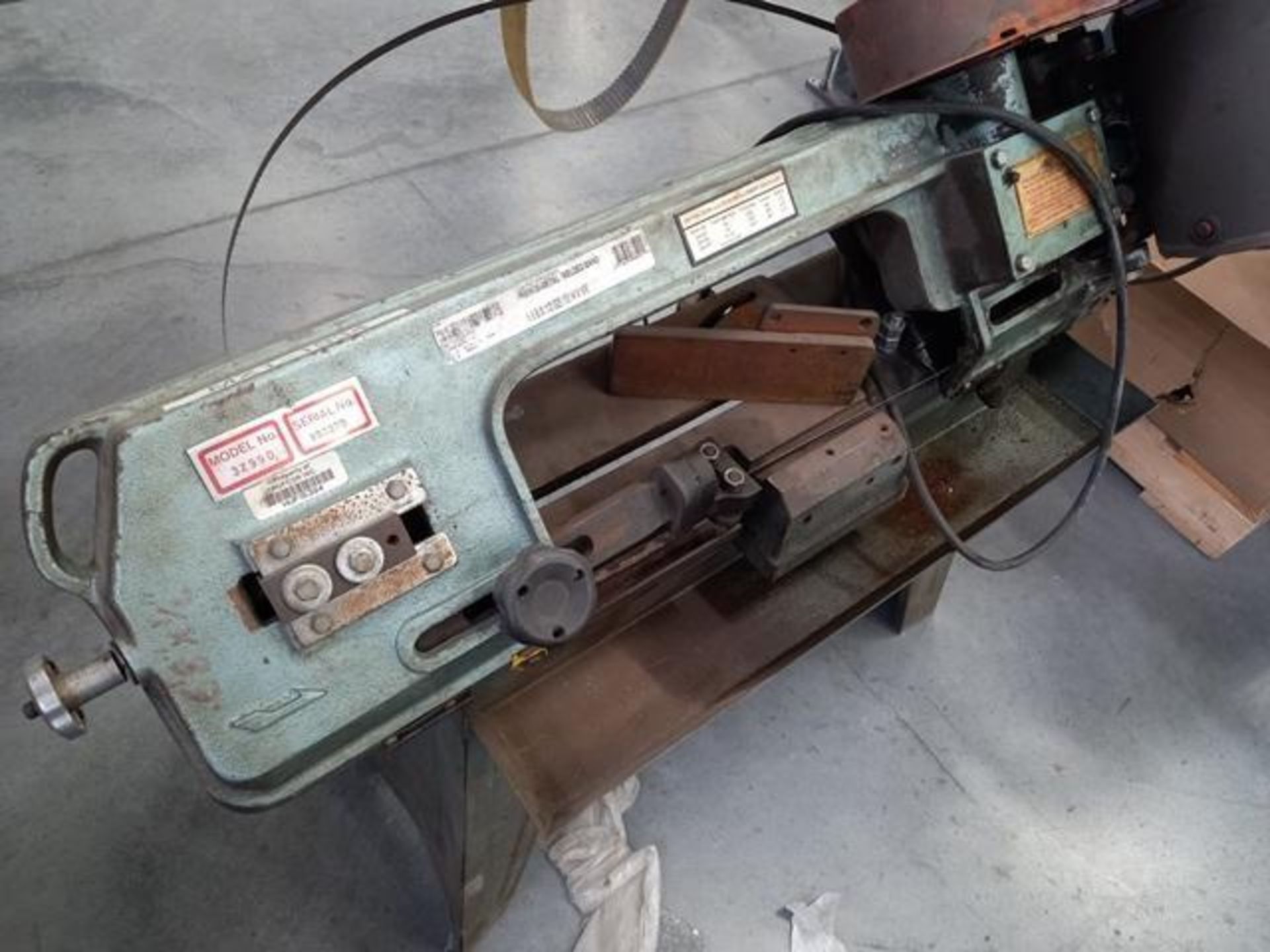 Horizontal Band Saw (Tag: Huf15394) (Location: Cienega De Flores, Nuevo Leon)(REMOVAL DEADLINE 10-