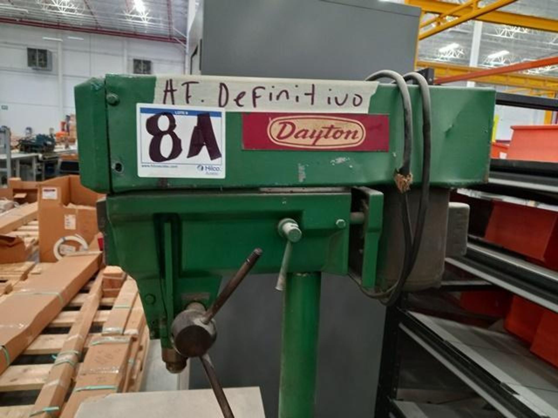 Dayton 3Z326 Drill, Serial: 28-01653 (Tag: Huf15156) (Location: Cienega De Flores, Nuevo Leon)(