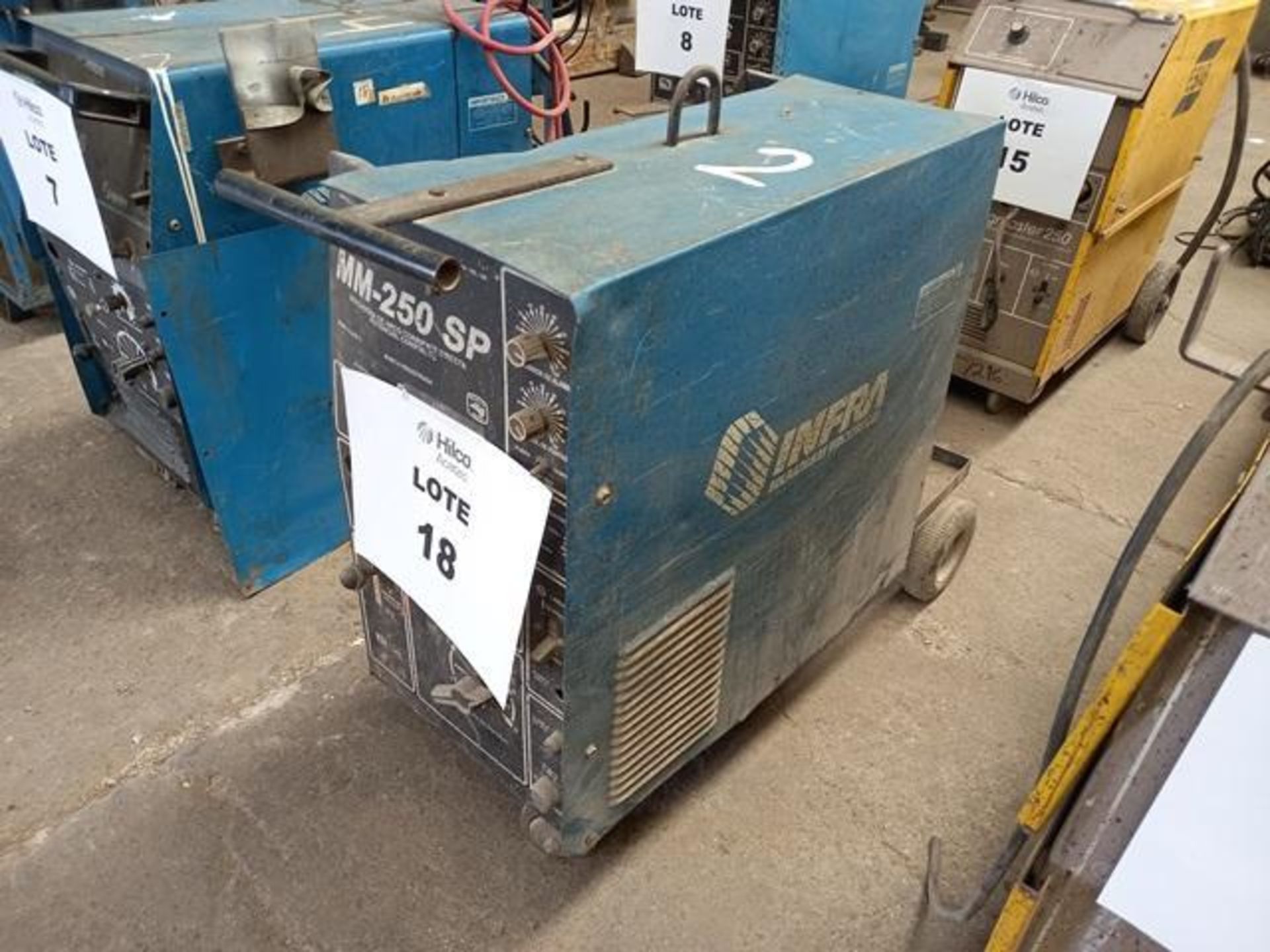 Infra MM-250 SP Welding Machine: 250 Amp Capacity on One Phase (Label: 18) (Location: Pachuca,