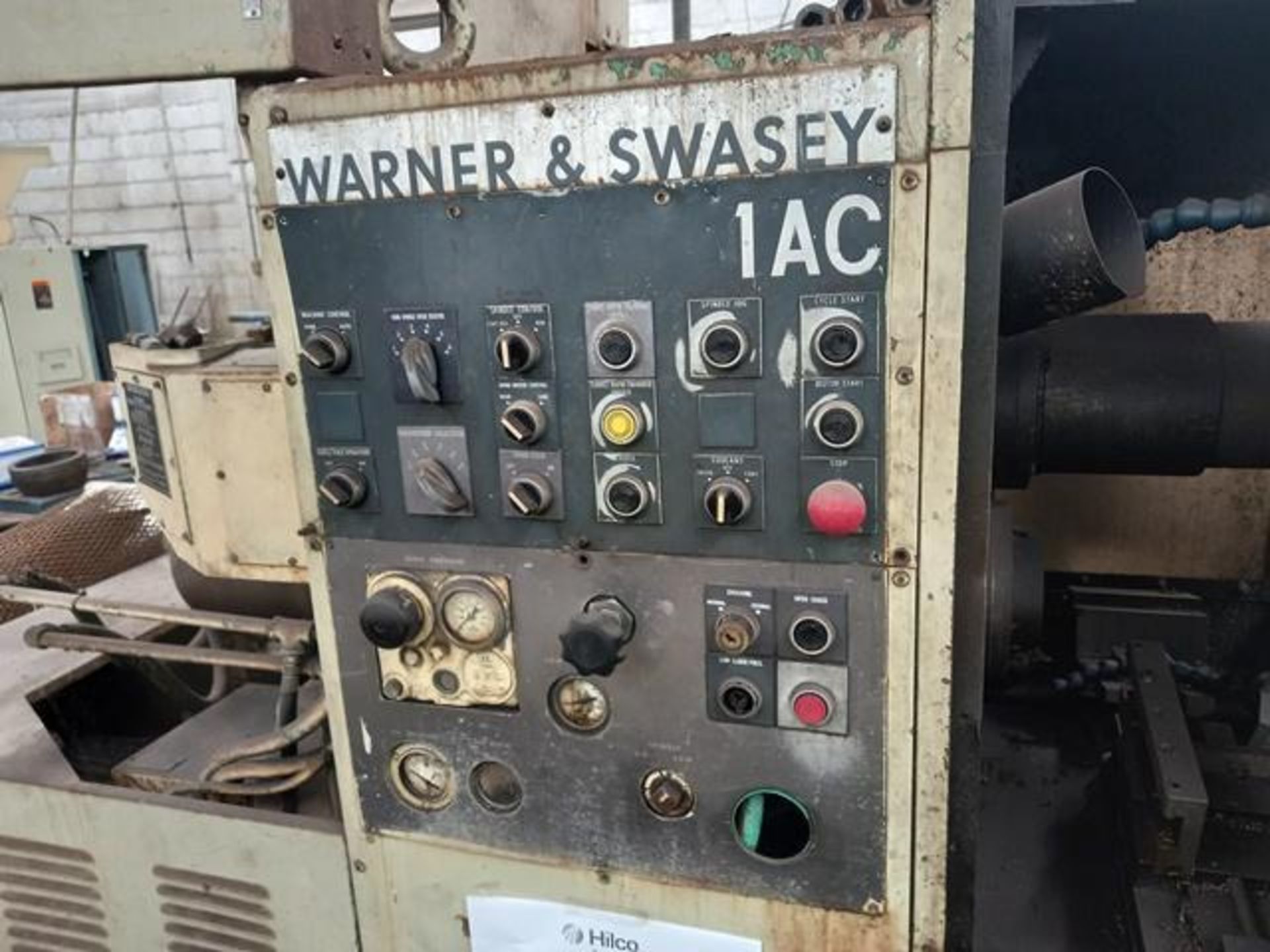 The Warner & Swasey Co 1 AC Automatic Chucker Lathe, S/N: 2625047: Swing Over Cross Slide: 9-1/2", - Image 11 of 11