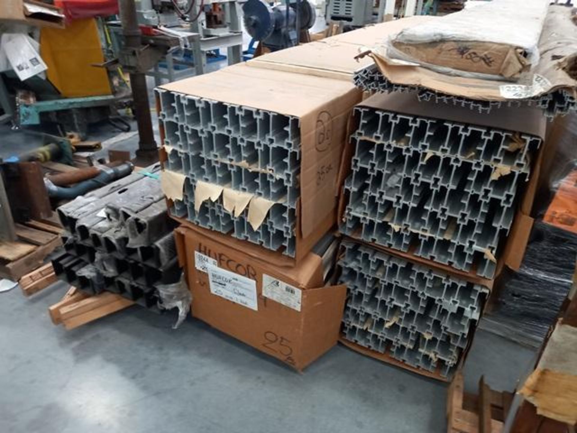 LOT: (100 approx.) Pallets of Assorted Materials Which Include, Metal Parts for Screens, Aluminum - Image 147 of 148