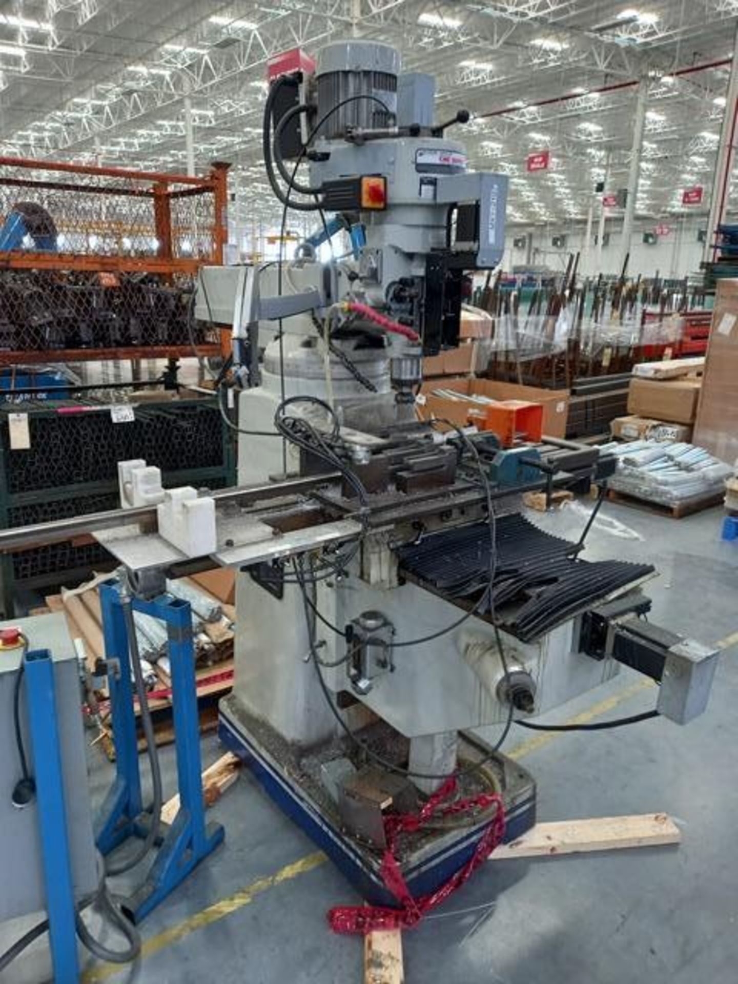 Universal Turret Milling Machine BPS-1054 Milling Machine, S/N: 17050231: Travel: X= 5", Y= 17", - Image 5 of 9