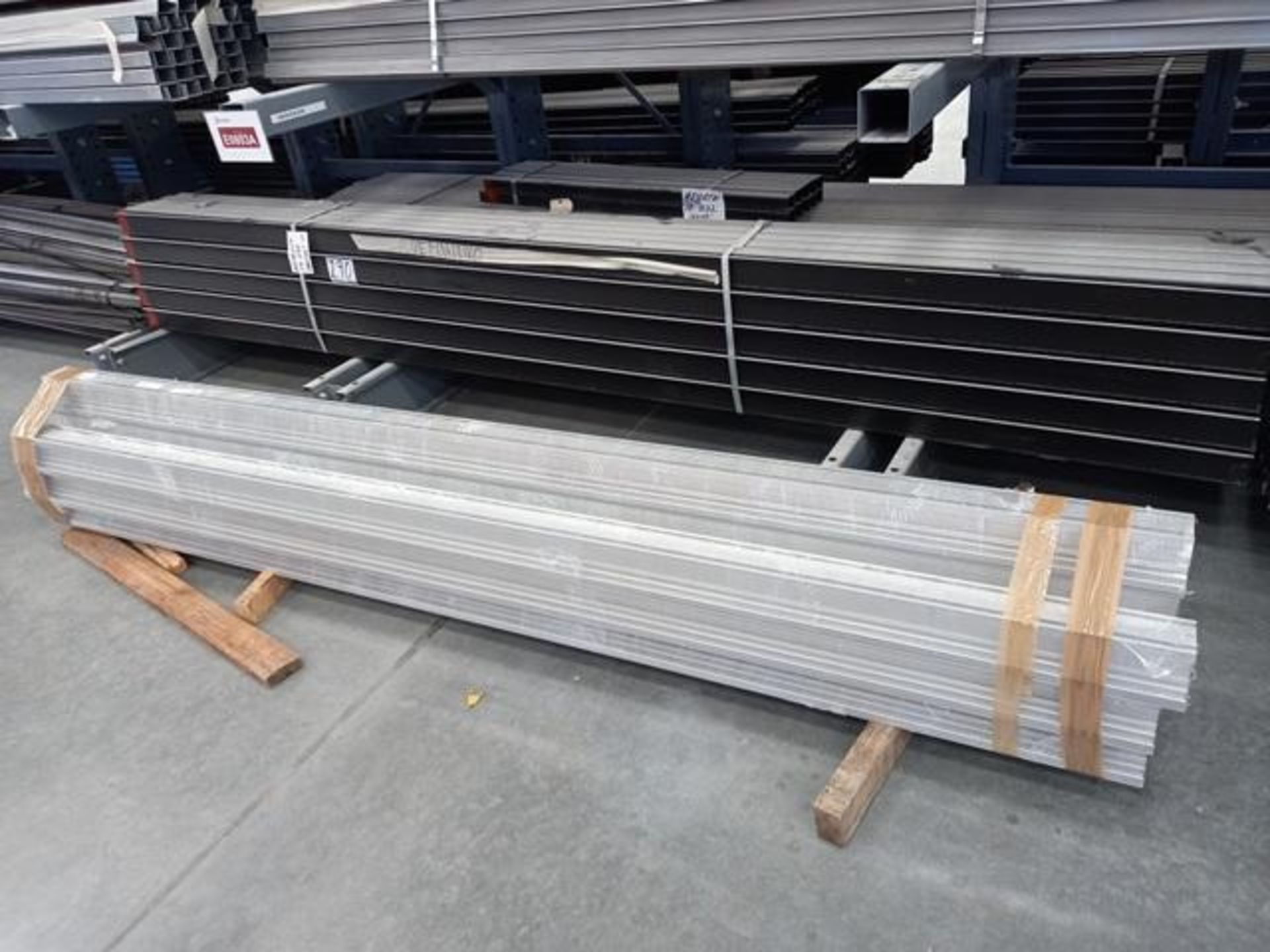 LOT: Assorted Metallic Material: (100) Pieces Of Gux Ipd Leg Steel - Blktx, 7-0, (156) Pieces Of