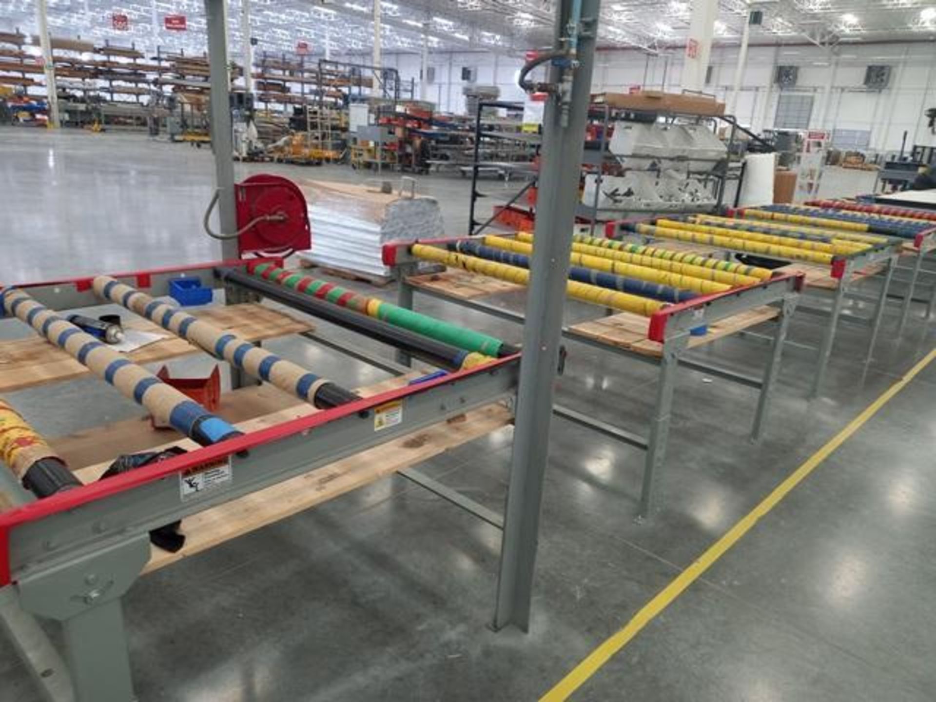 LOT: (6) Roll Conveyor Sections Size: 1.5 M X 1.6 M (Tag: Huf15968) (Location: Cienega De Flores, - Image 4 of 5