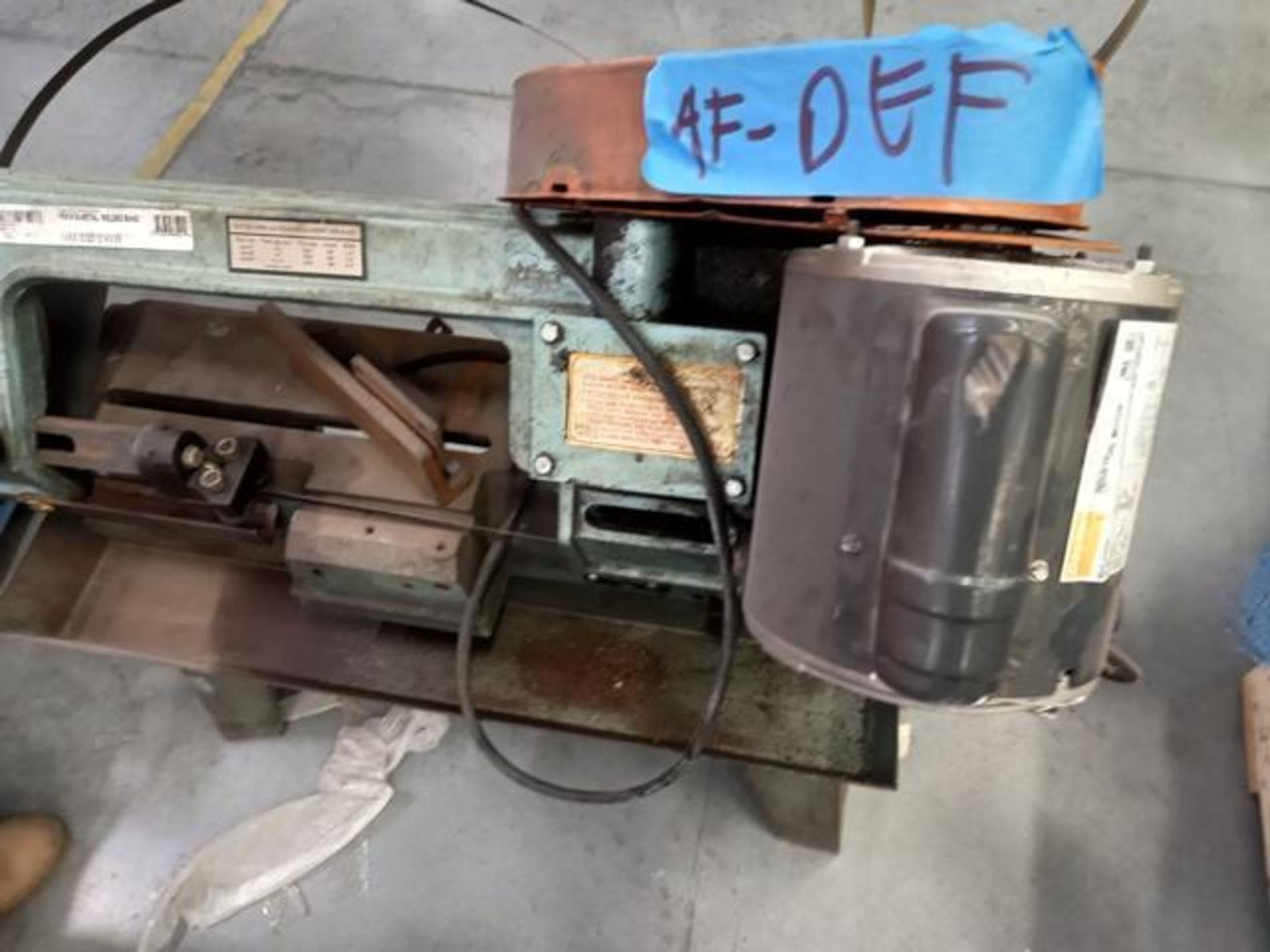 Horizontal Band Saw (Tag: Huf15394) (Location: Cienega De Flores, Nuevo Leon)(REMOVAL DEADLINE 10- - Image 12 of 13