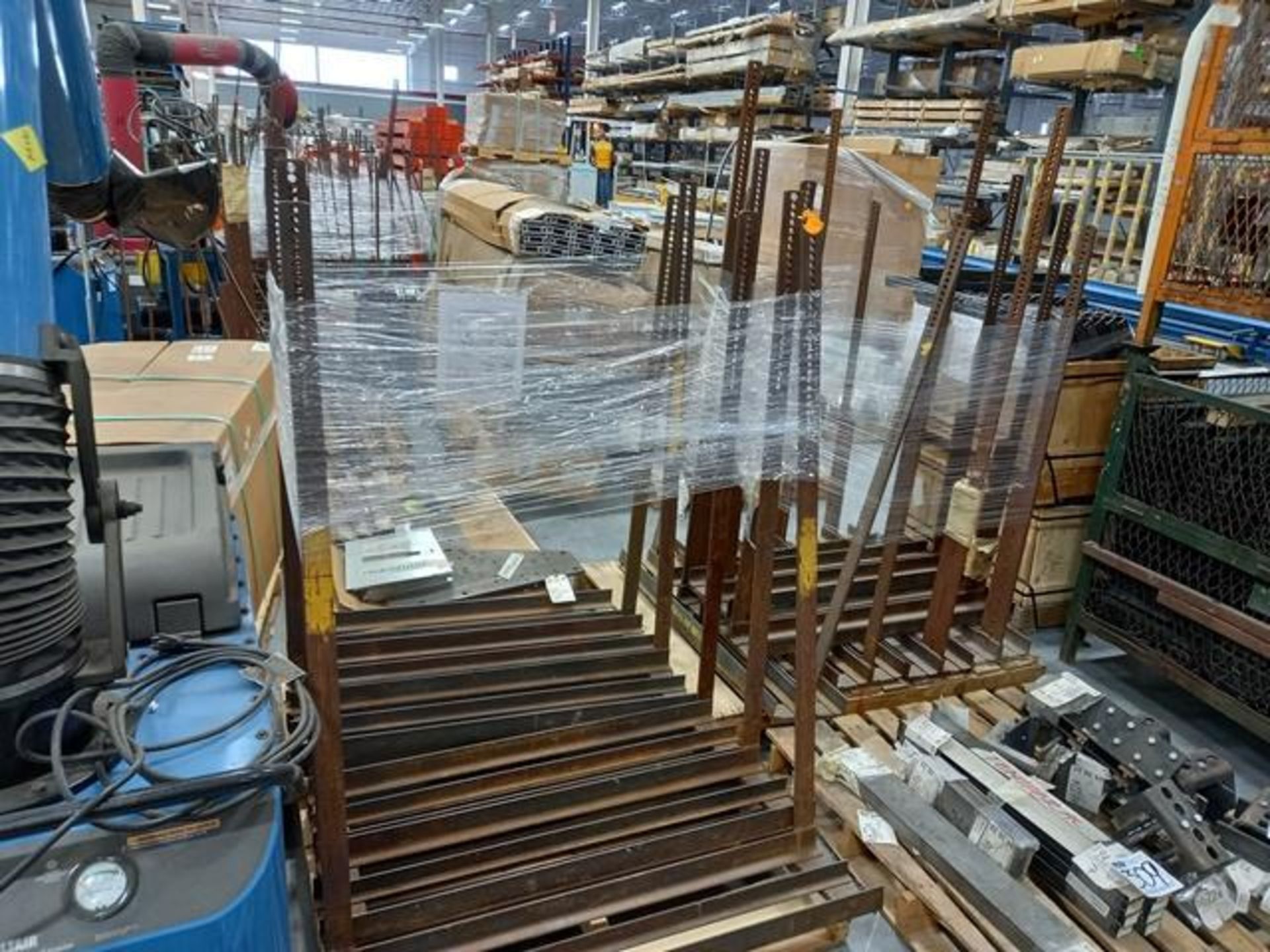 LOT: (100 approx.) Pallets of Assorted Materials Which Include, Metal Parts for Screens, Aluminum - Image 107 of 148