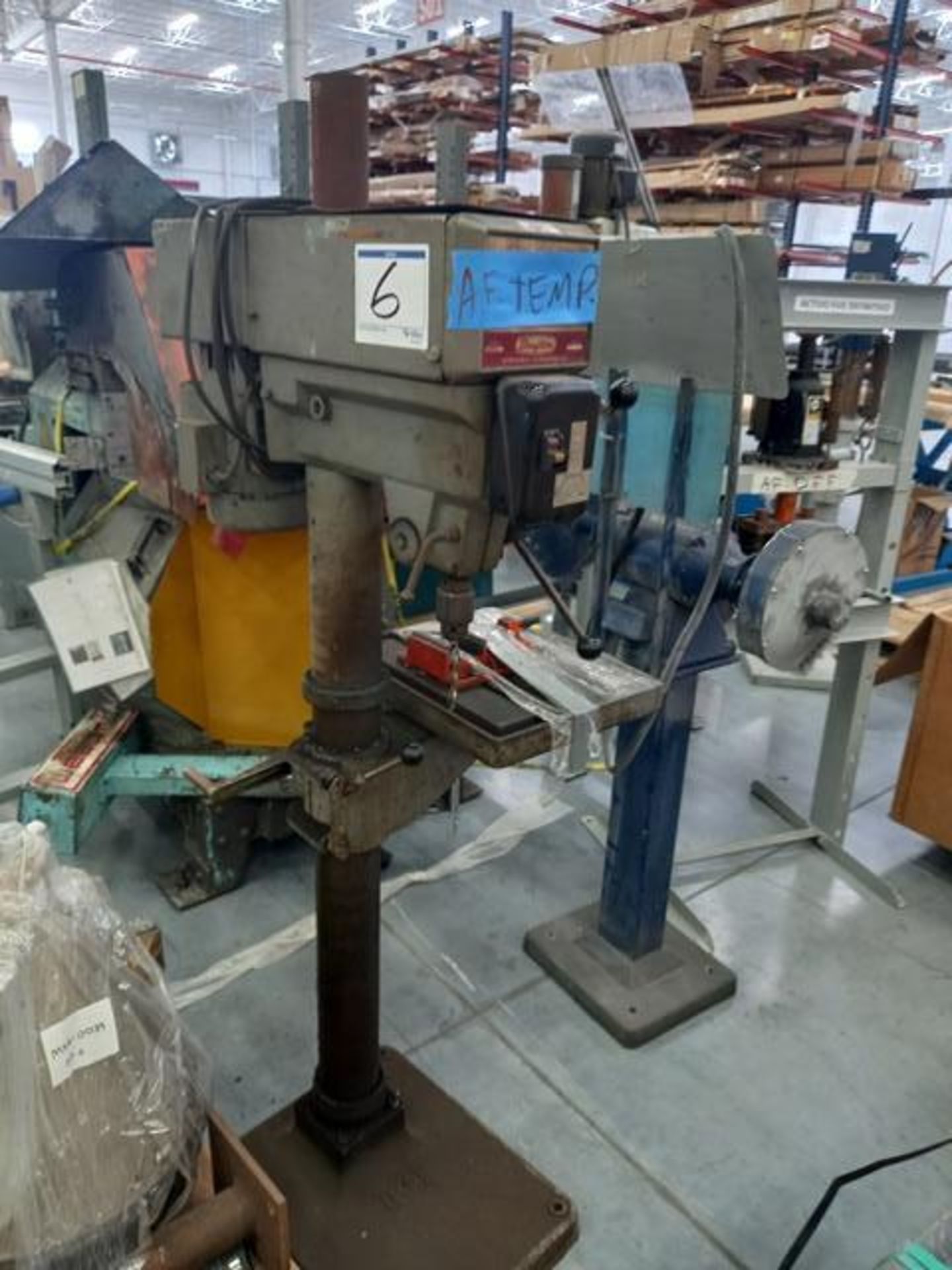 Dayton 3Z326 Drill Press, S/N: 28-01652,17" Stroke, Belt Drive (Tag: Huf15803) (Location: Cienega De - Image 3 of 4