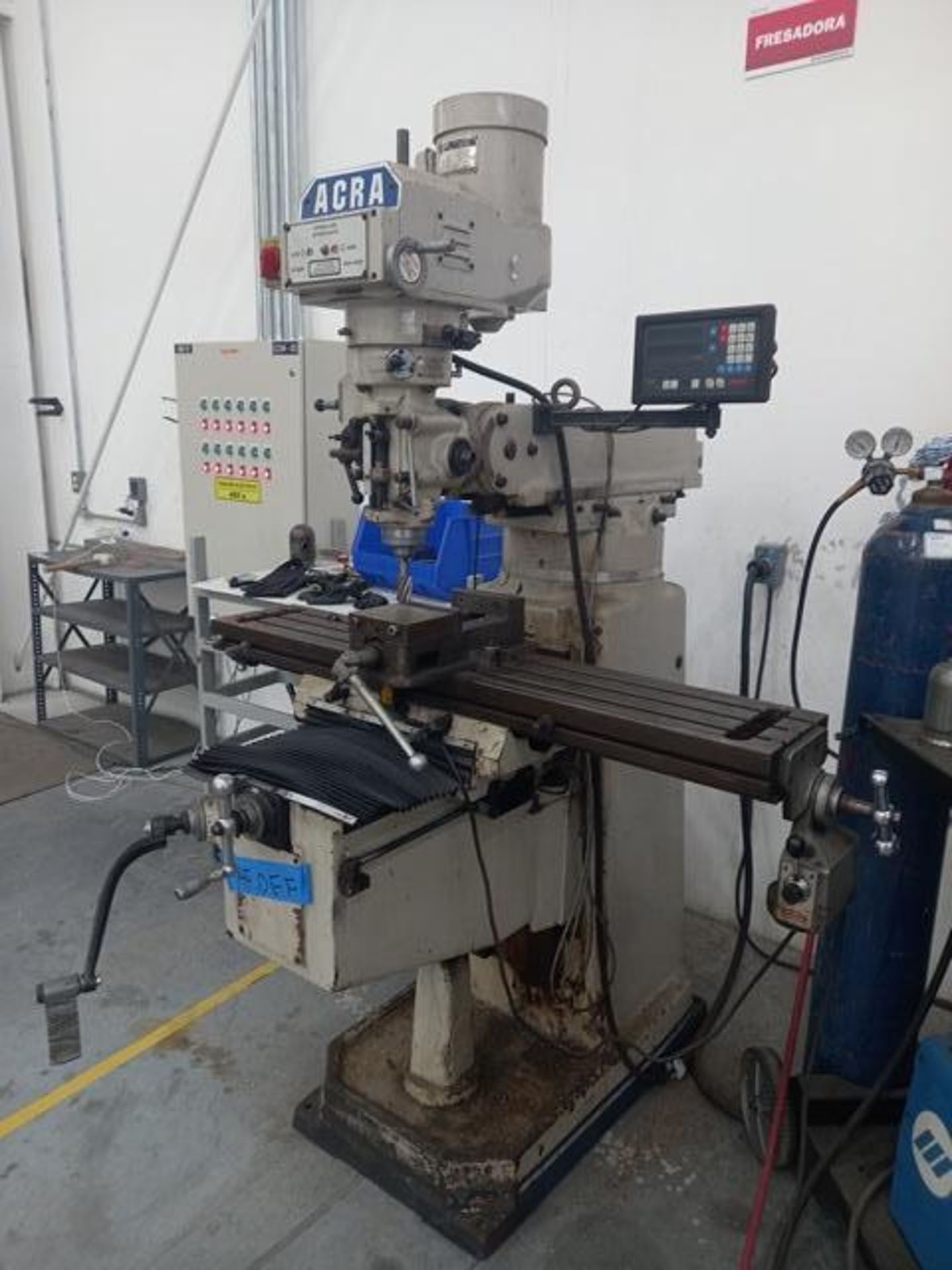 Acra AM-3SAC Vertical Milling Machine, Serial: 990467 (Tag: Huf15037) (Location: Cienega De - Image 6 of 12