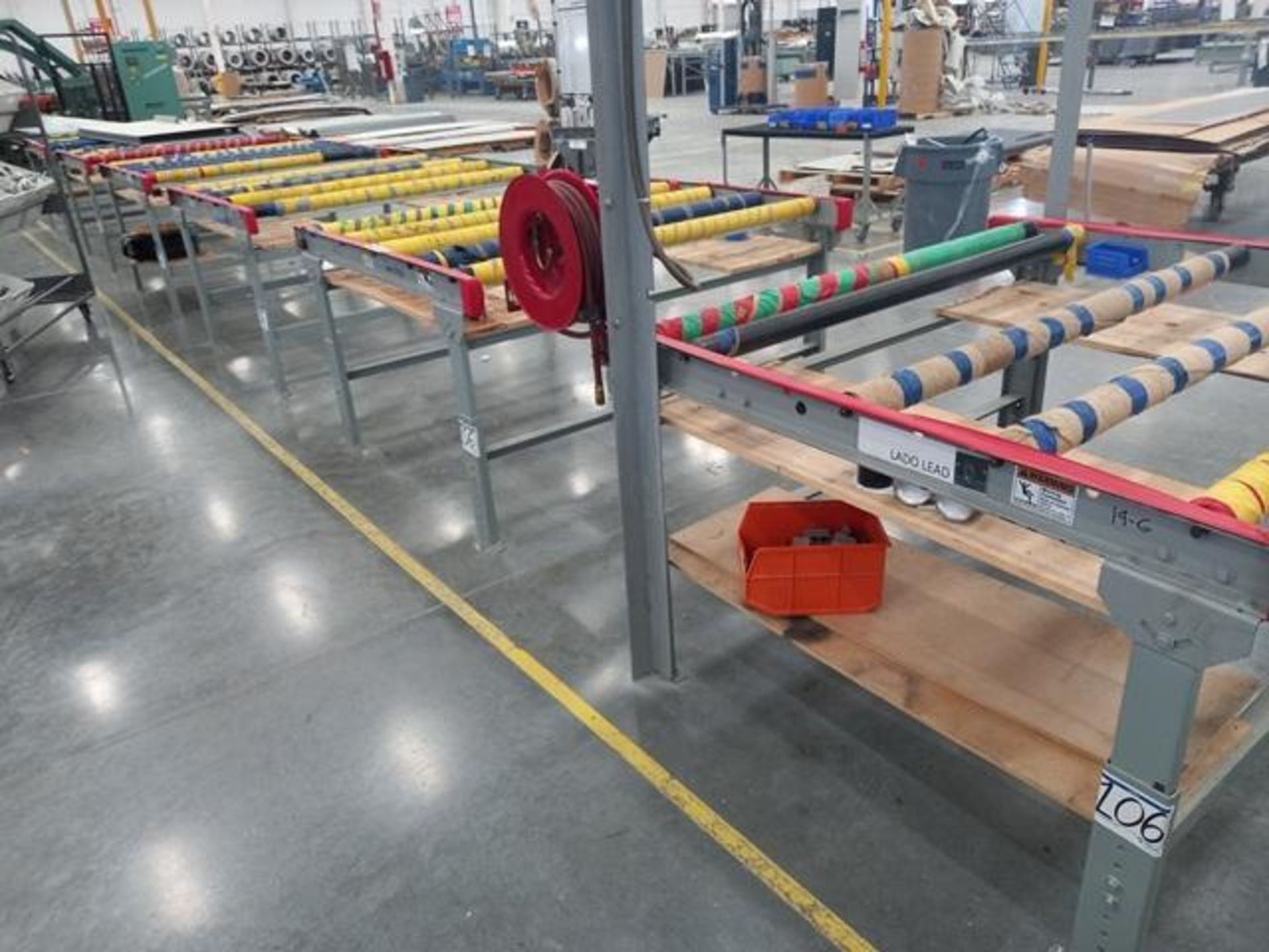 LOT: (6) Roll Conveyor Sections Size: 1.5 M X 1.6 M (Tag: Huf15968) (Location: Cienega De Flores, - Image 3 of 5
