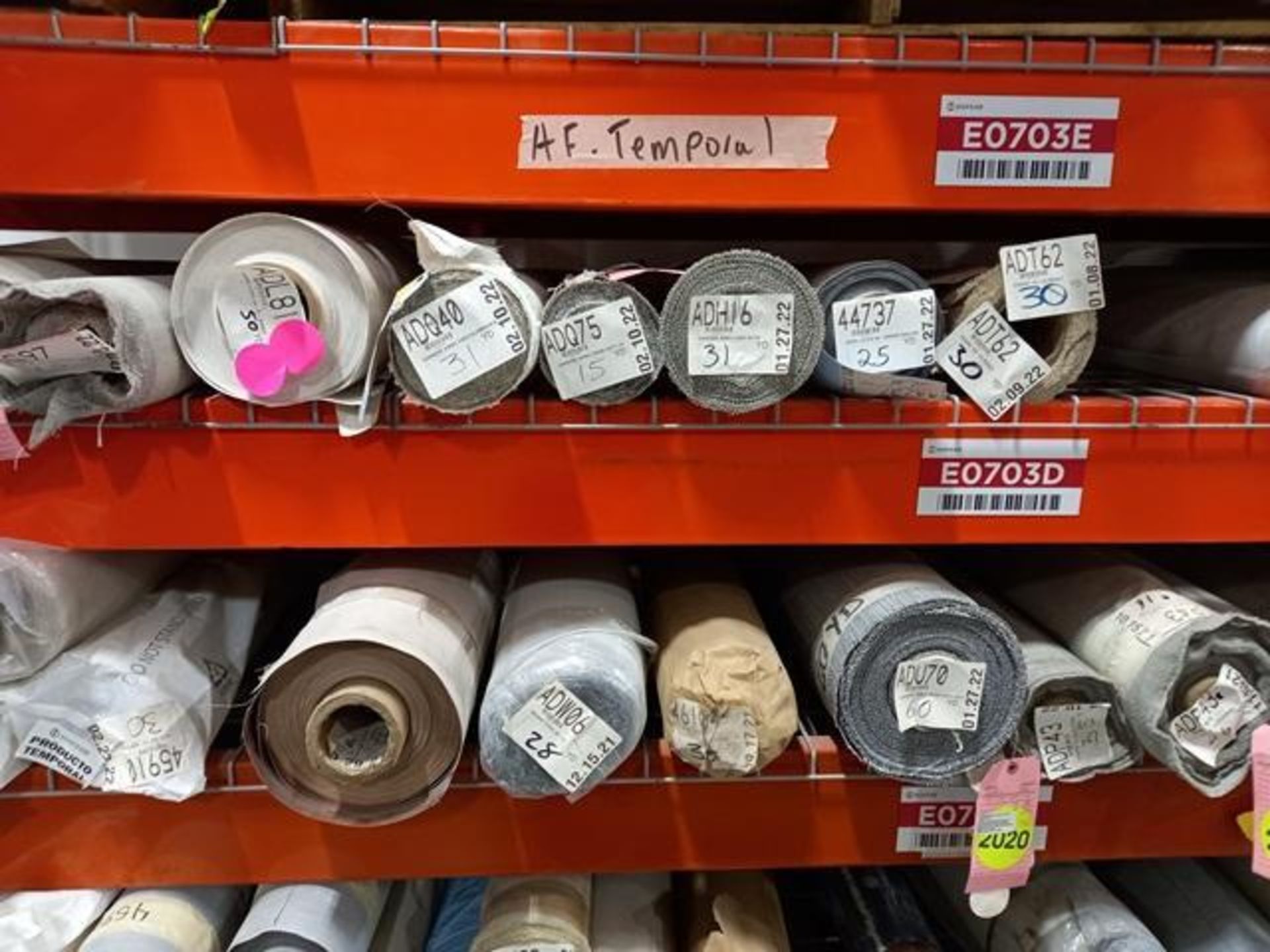 LOT: Approximately (7200) Yds Of Fabric For Upholstery, Which Includes Fabrics Of Different Types( - Image 2 of 4
