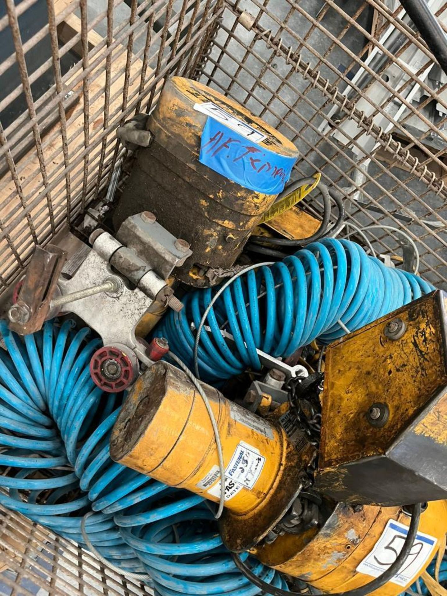 LOT: (3) Budgit 1/4 Ton Electric Hoists (Tag: Huf15878, Huf15879, Huf15873) (Location: Cienega De - Image 2 of 4