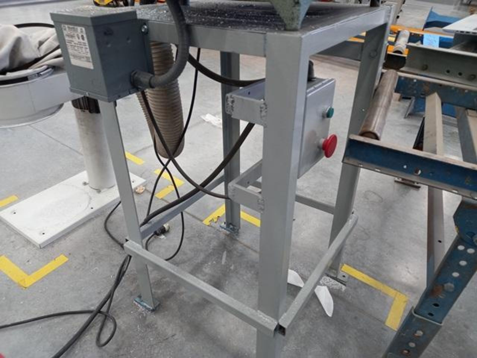 CTD Disc Cutter: 10" Disc, 2 HP Electric Motor, Includes Metal Workbench, 10" Disc, 2 HP Motor, - Image 11 of 12