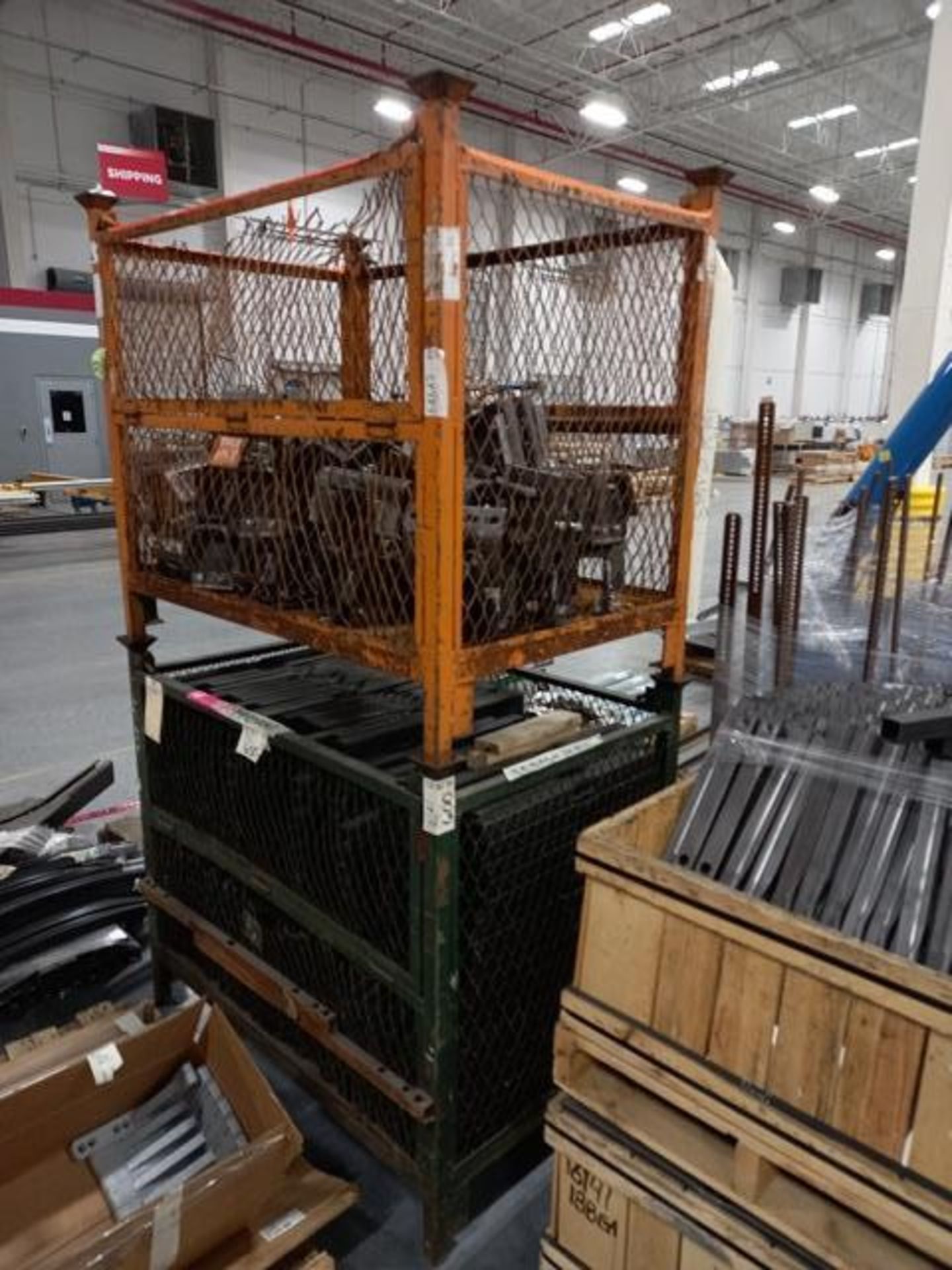 LOT: (100 approx.) Pallets of Assorted Materials Which Include, Metal Parts for Screens, Aluminum - Image 95 of 148