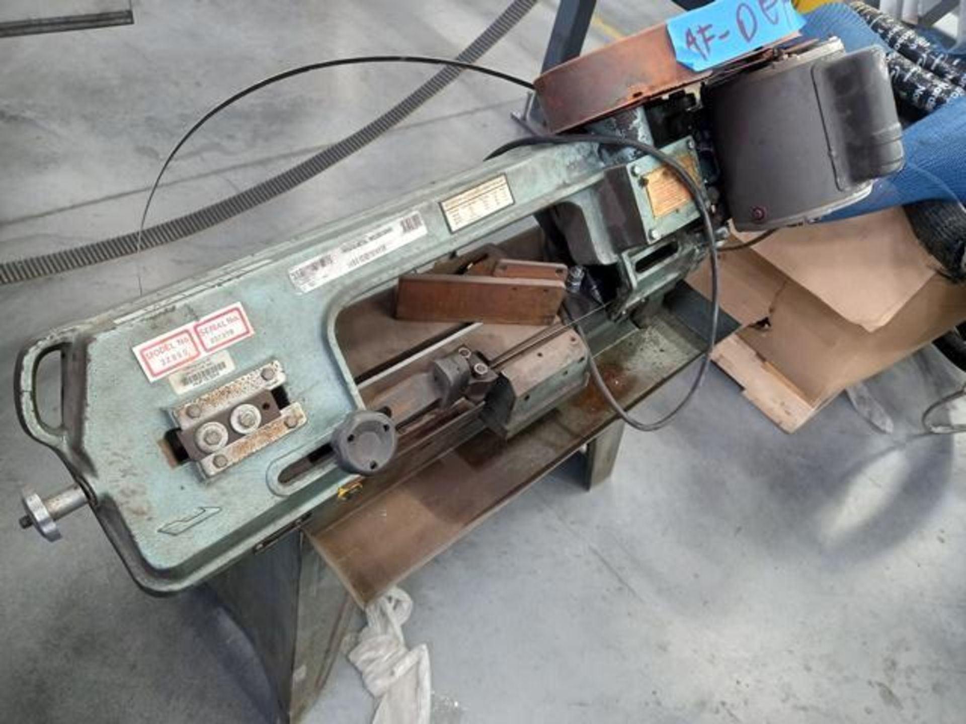 Horizontal Band Saw (Tag: Huf15394) (Location: Cienega De Flores, Nuevo Leon)(REMOVAL DEADLINE 10- - Image 6 of 13