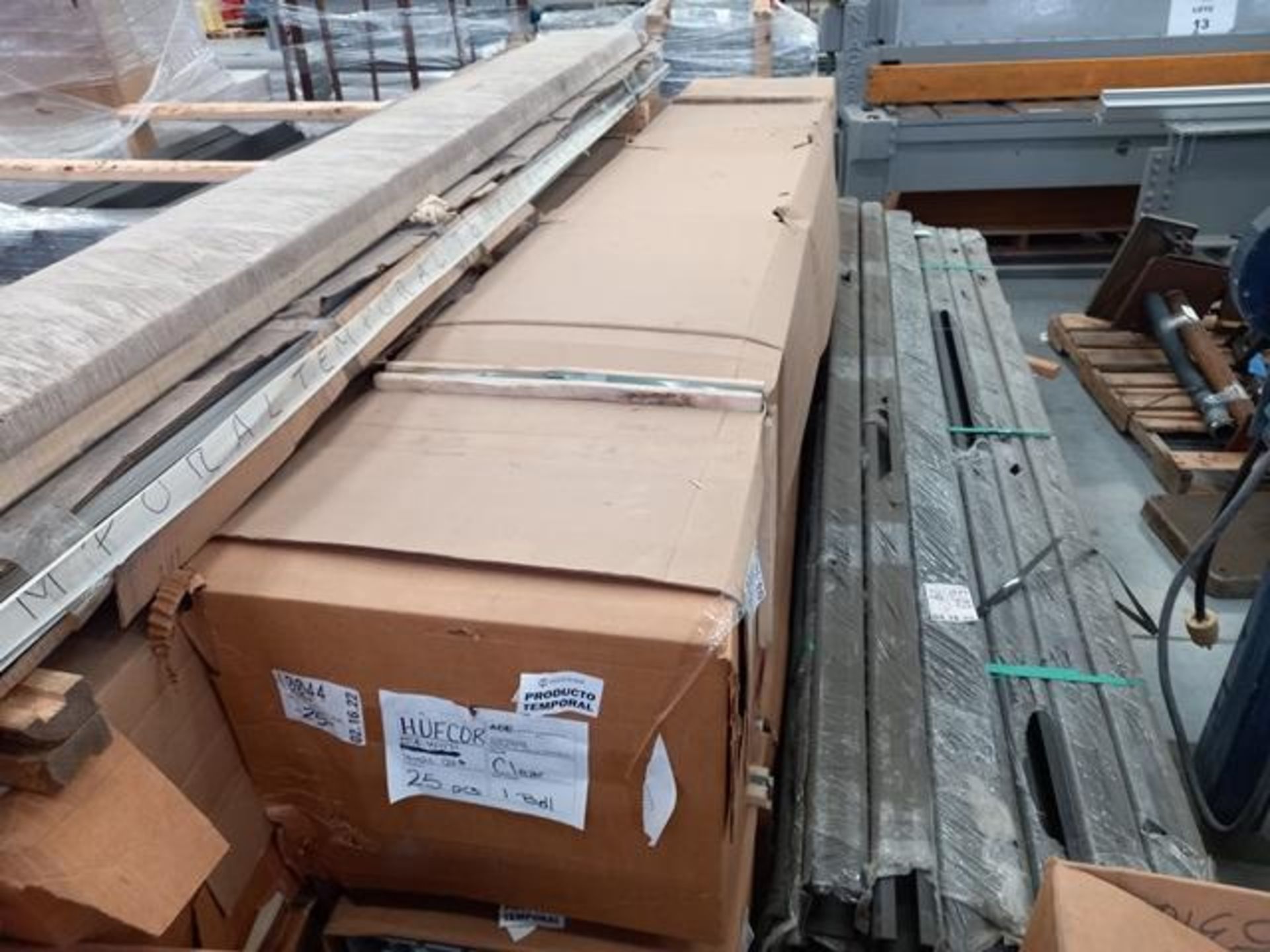 LOT: (100 approx.) Pallets of Assorted Materials Which Include, Metal Parts for Screens, Aluminum - Image 17 of 148