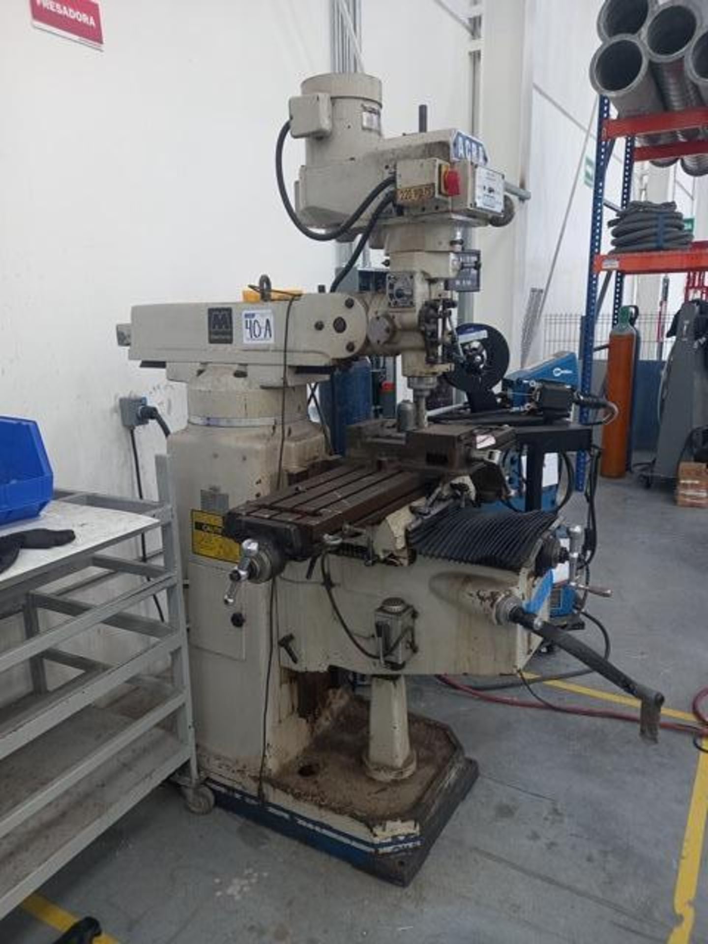 Acra AM-3SAC Vertical Milling Machine, Serial: 990467 (Tag: Huf15037) (Location: Cienega De