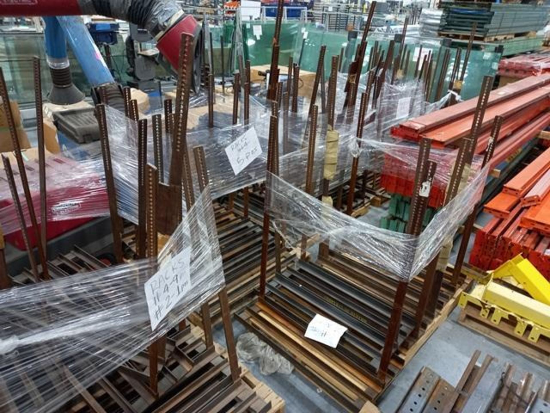 LOT: (100 approx.) Pallets of Assorted Materials Which Include, Metal Parts for Screens, Aluminum - Image 112 of 148