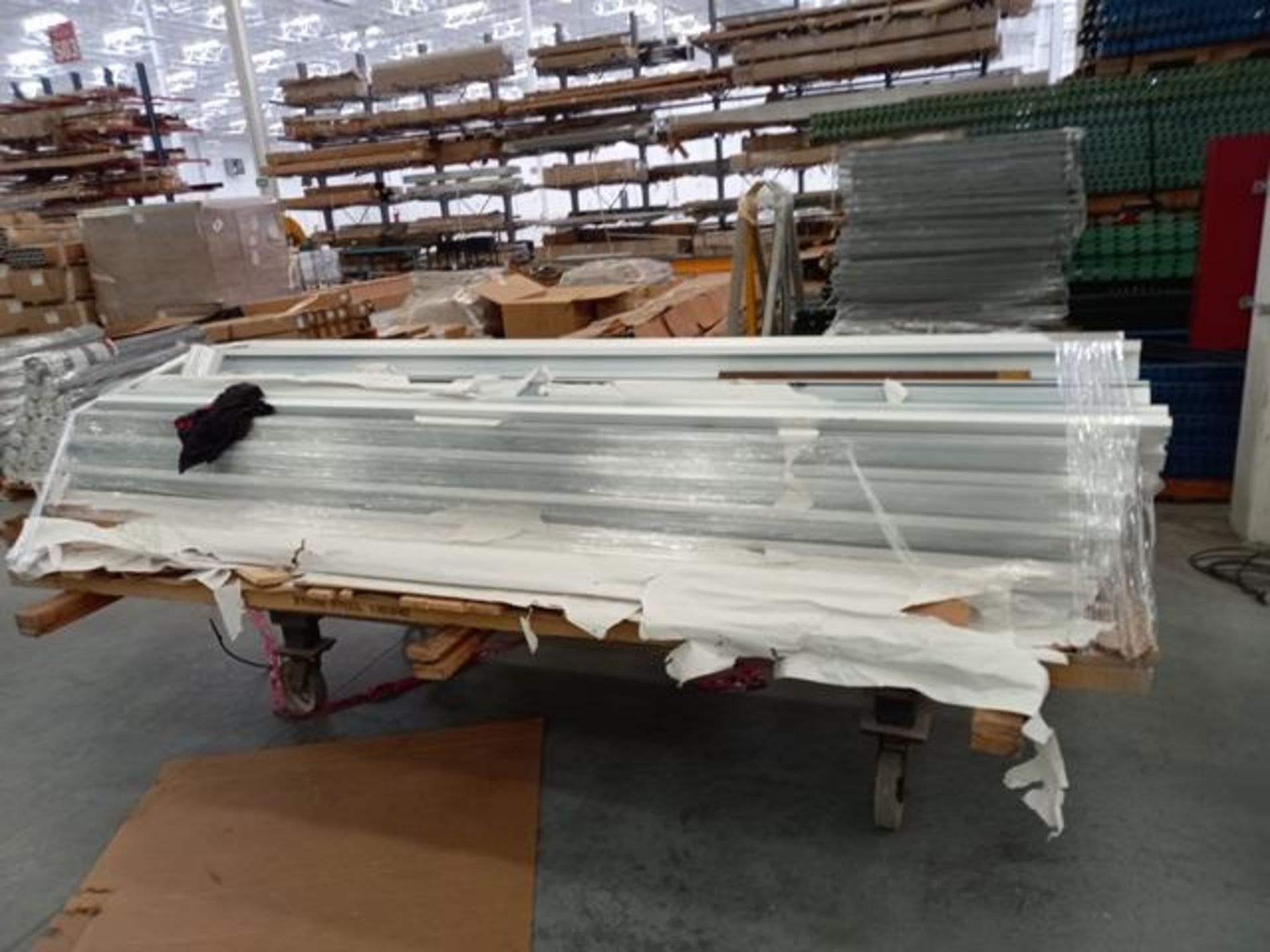 LOT: (100 approx.) Pallets of Assorted Materials Which Include, Metal Parts for Screens, Aluminum - Image 5 of 148
