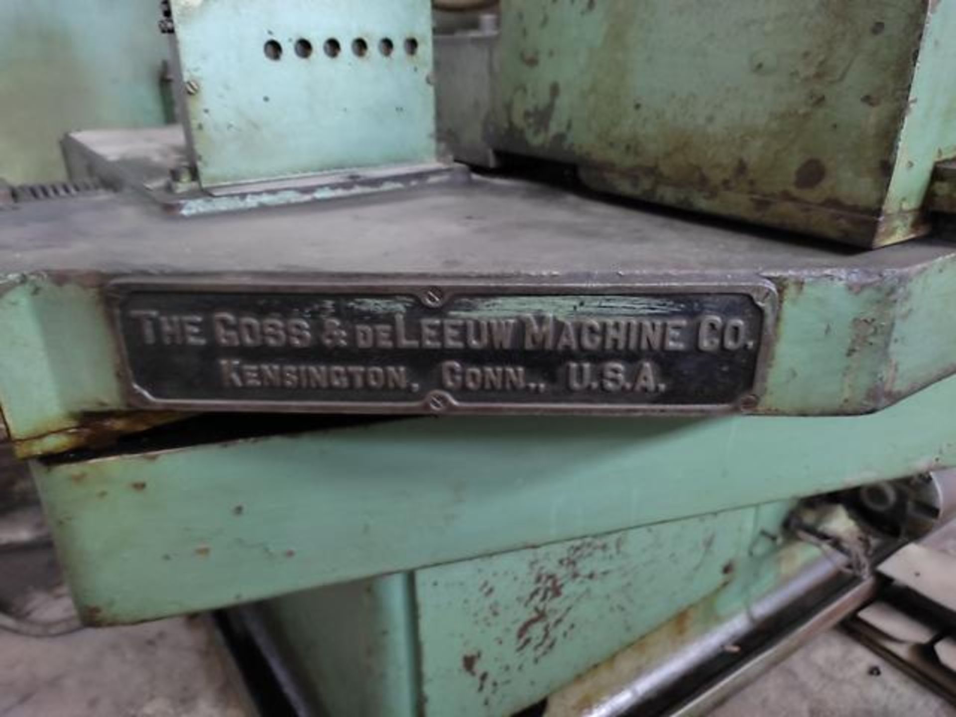 Goss 1-2-3 Chucking Machine, Serial: 2317: 7 Spindle, 3-1/2” Diameter, 4 Chucking Positions with - Image 25 of 26