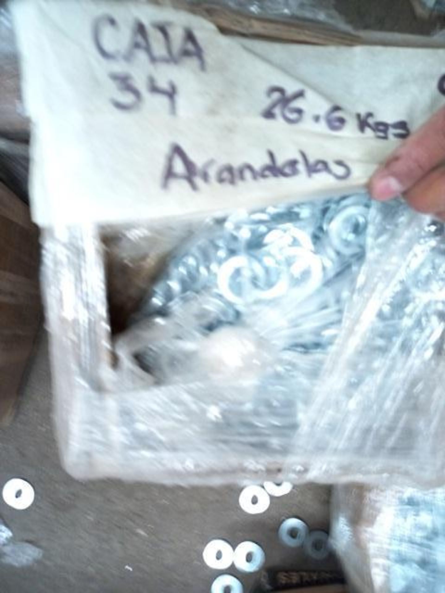 LOT: (50,000 approx.) Assorted Pieces of Hardware Material, Including Bolts, Nuts, Pijas, Plugs, - Image 17 of 17