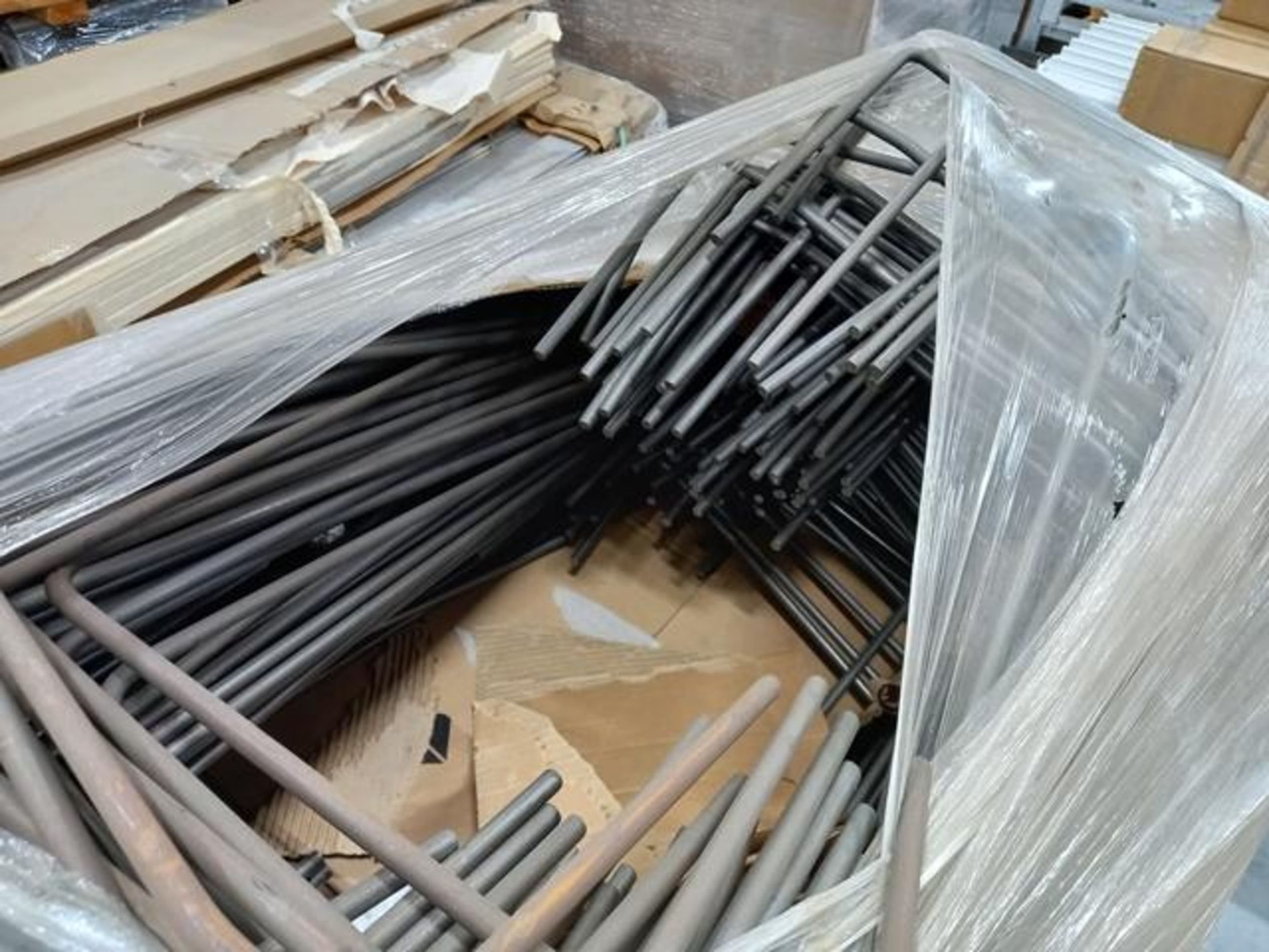 LOT: (100 approx.) Pallets of Assorted Materials Which Include, Metal Parts for Screens, Aluminum - Image 54 of 148