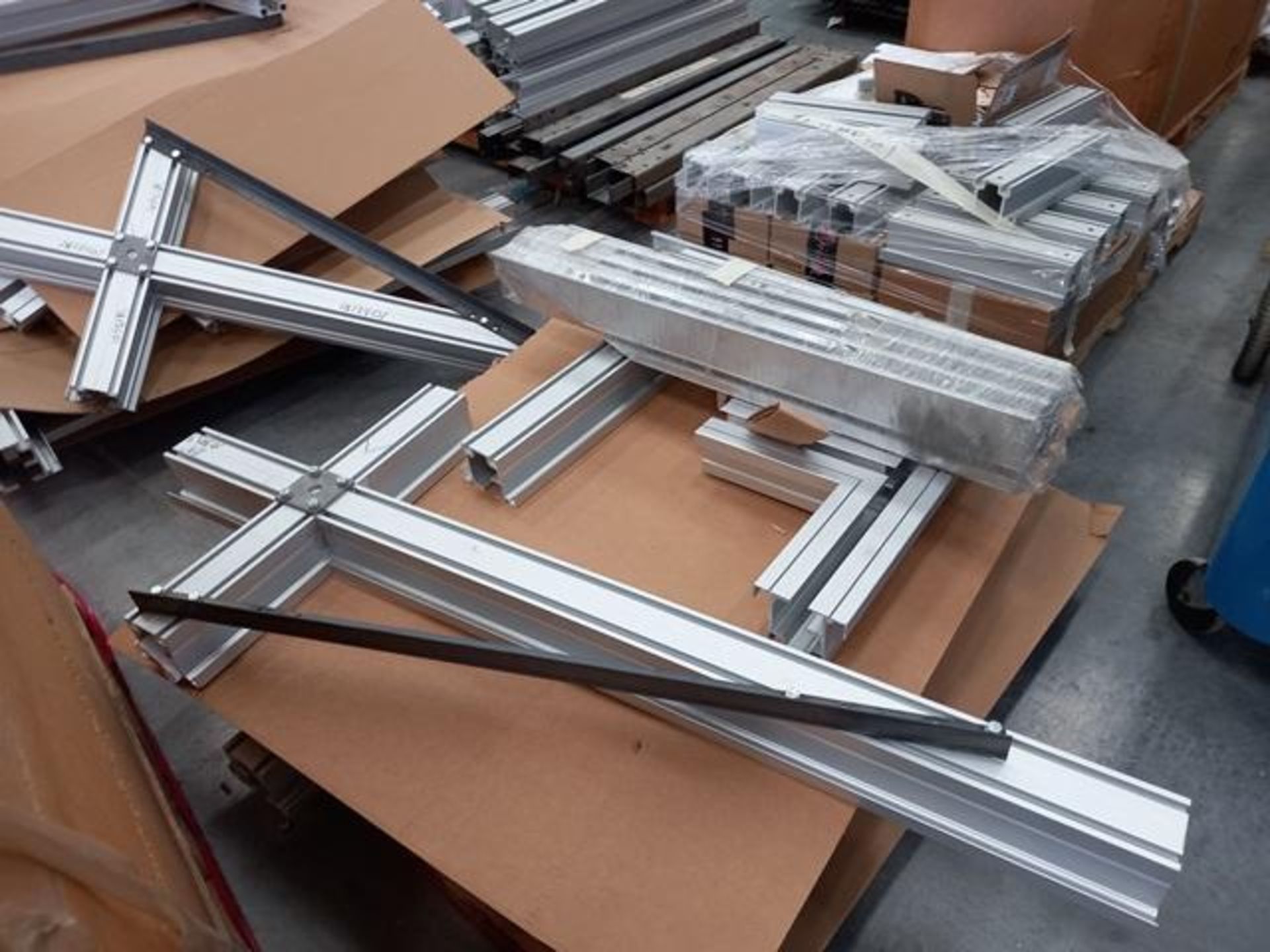 LOT: (100 approx.) Pallets of Assorted Materials Which Include, Metal Parts for Screens, Aluminum - Image 39 of 148