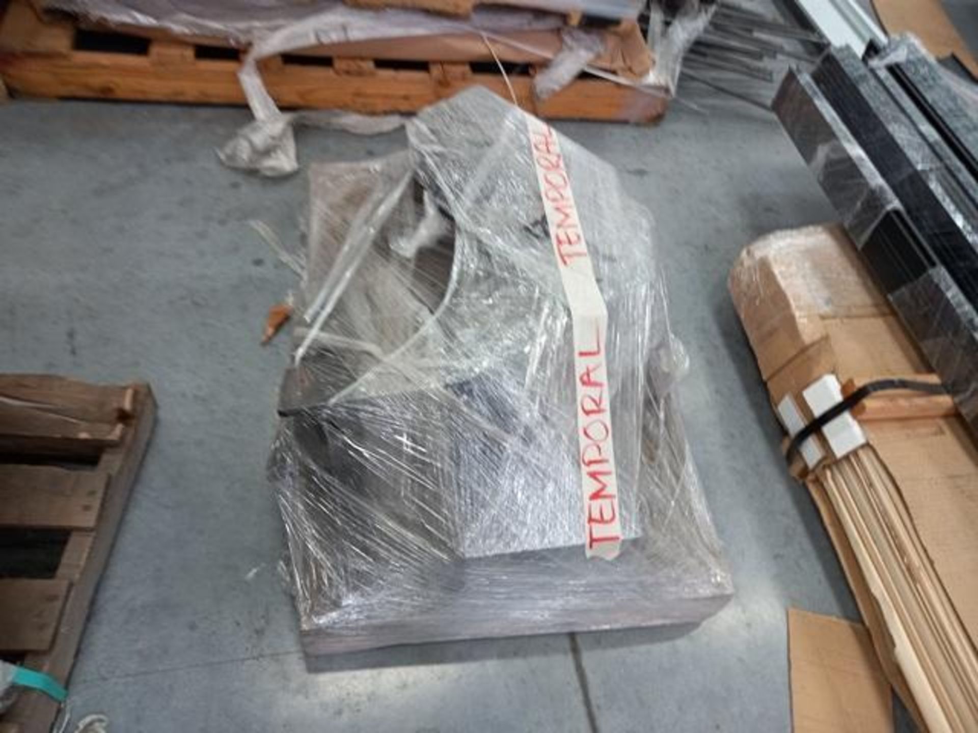 LOT: (100 approx.) Pallets of Assorted Materials Which Include, Metal Parts for Screens, Aluminum - Image 131 of 148