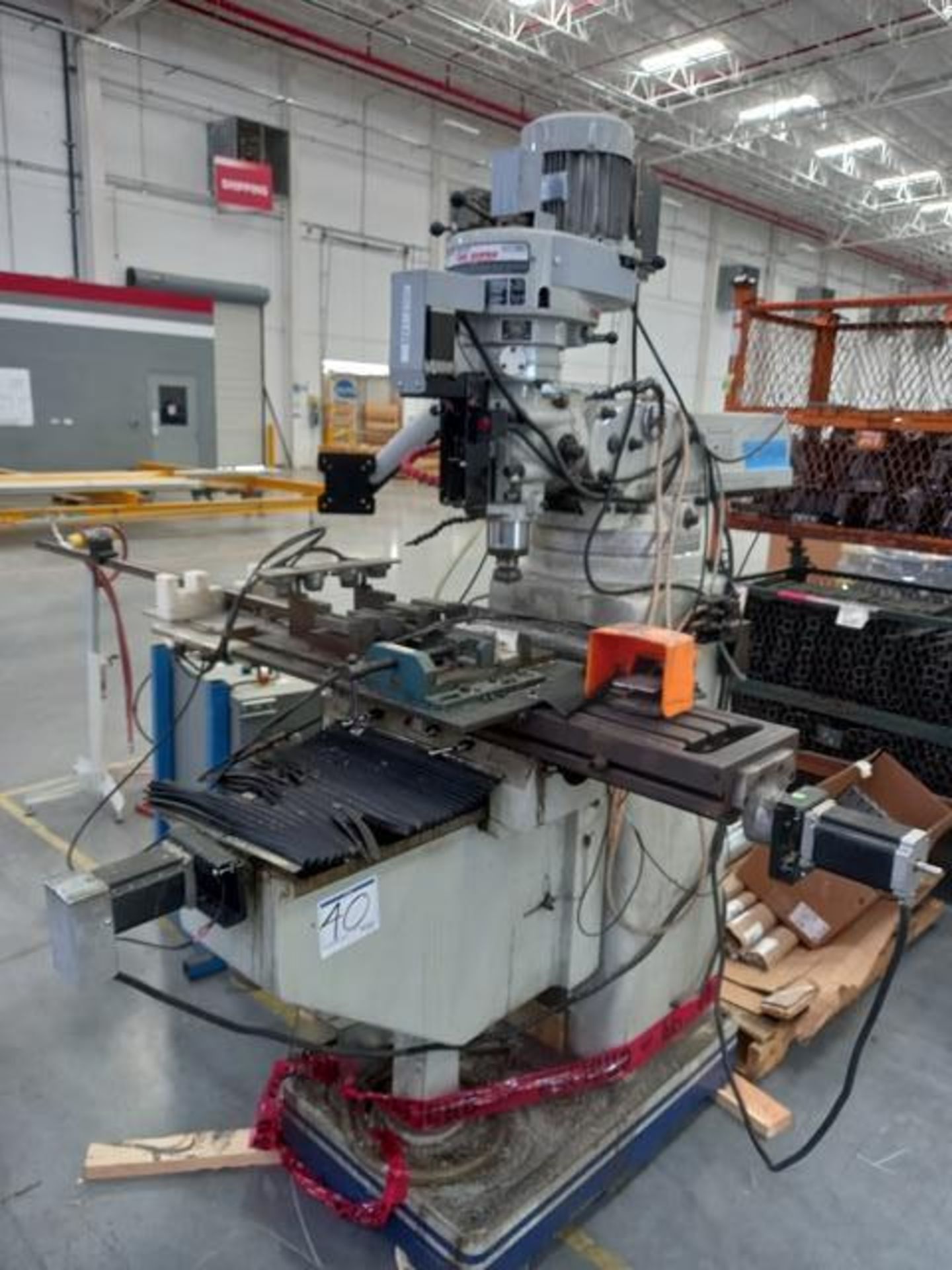 Universal Turret Milling Machine BPS-1054 Milling Machine, S/N: 17050231: Travel: X= 5", Y= 17", - Image 2 of 9