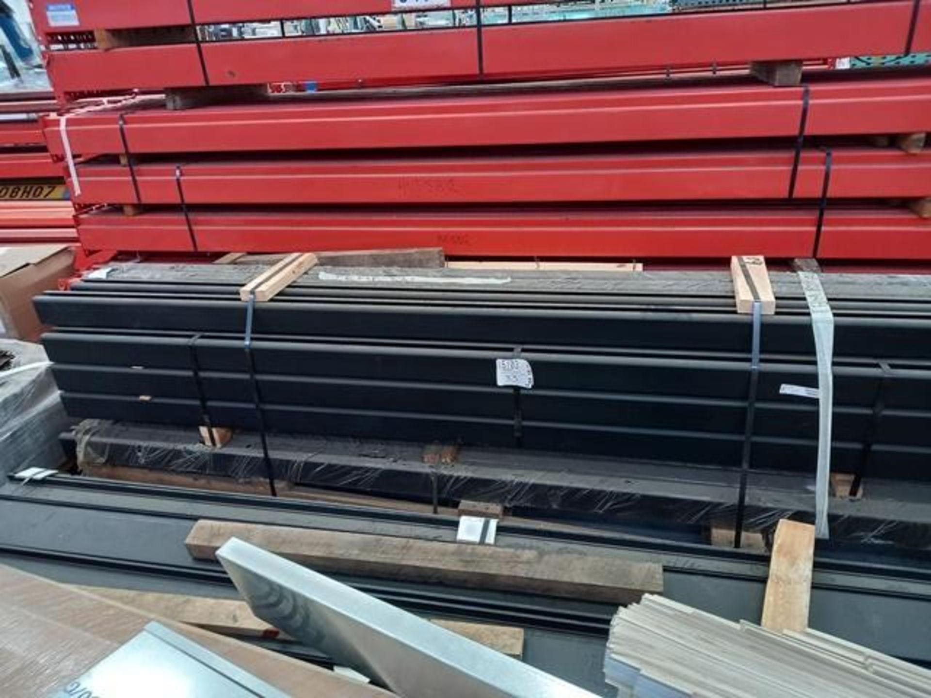 LOT: (100 approx.) Pallets of Assorted Materials Which Include, Metal Parts for Screens, Aluminum - Image 19 of 148