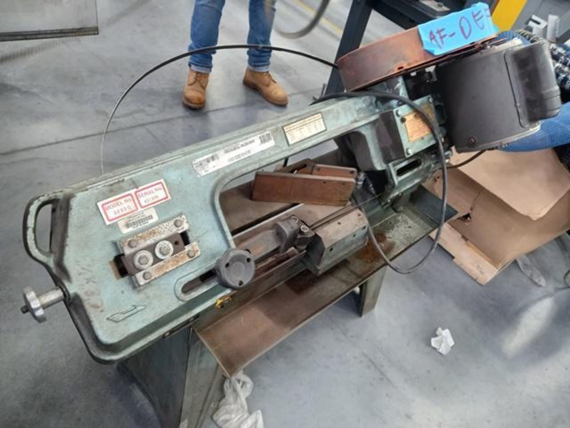 Horizontal Band Saw (Tag: Huf15394) (Location: Cienega De Flores, Nuevo Leon)(REMOVAL DEADLINE 10- - Image 3 of 13