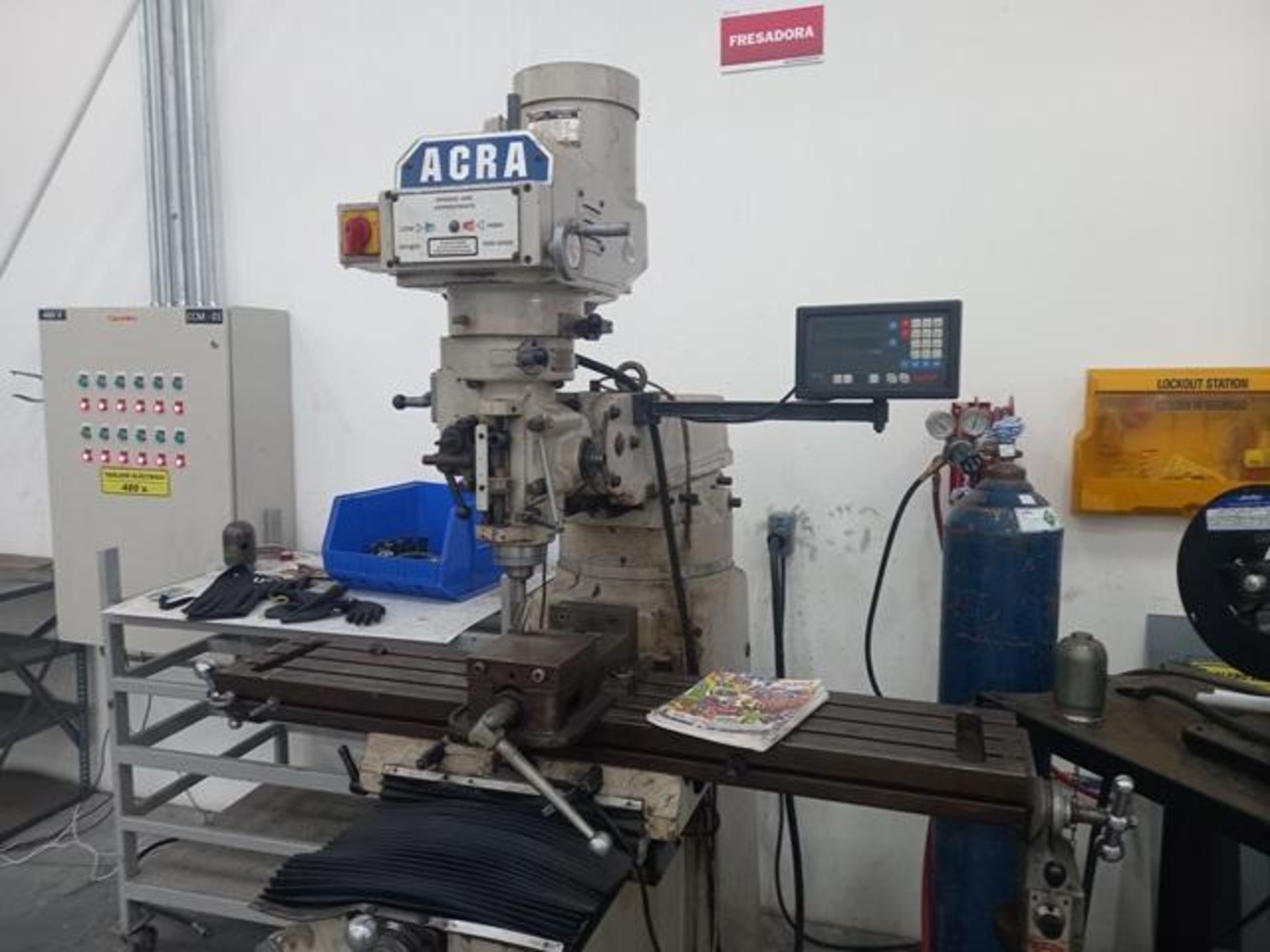 Acra AM-3SAC Vertical Milling Machine, Serial: 990467 (Tag: Huf15037) (Location: Cienega De - Image 5 of 12