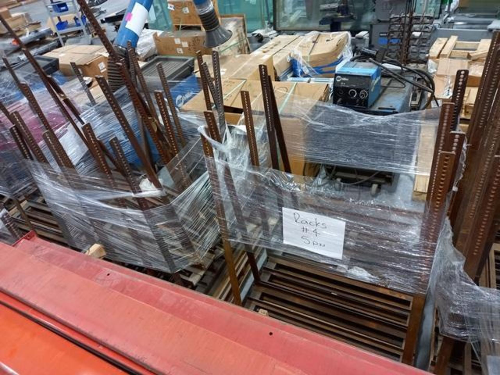 LOT: (100 approx.) Pallets of Assorted Materials Which Include, Metal Parts for Screens, Aluminum - Image 114 of 148