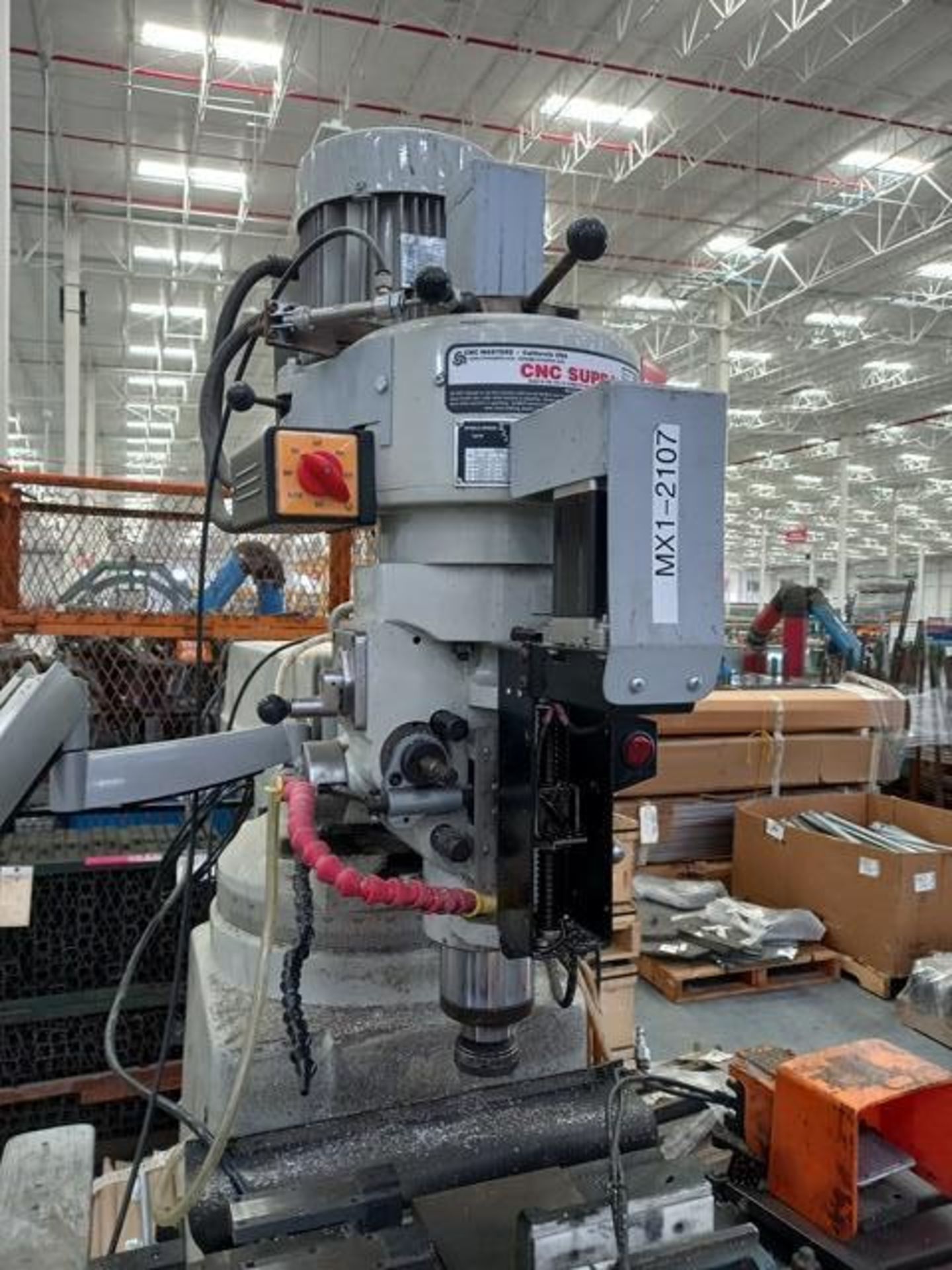 Universal Turret Milling Machine BPS-1054 Milling Machine, S/N: 17050231: Travel: X= 5", Y= 17", - Image 7 of 9