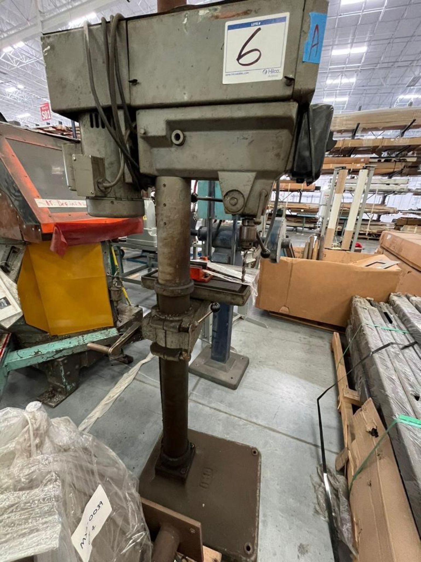 Dayton 3Z326 Drill Press, S/N: 28-01652,17" Stroke, Belt Drive (Tag: Huf15803) (Location: Cienega De - Image 4 of 4