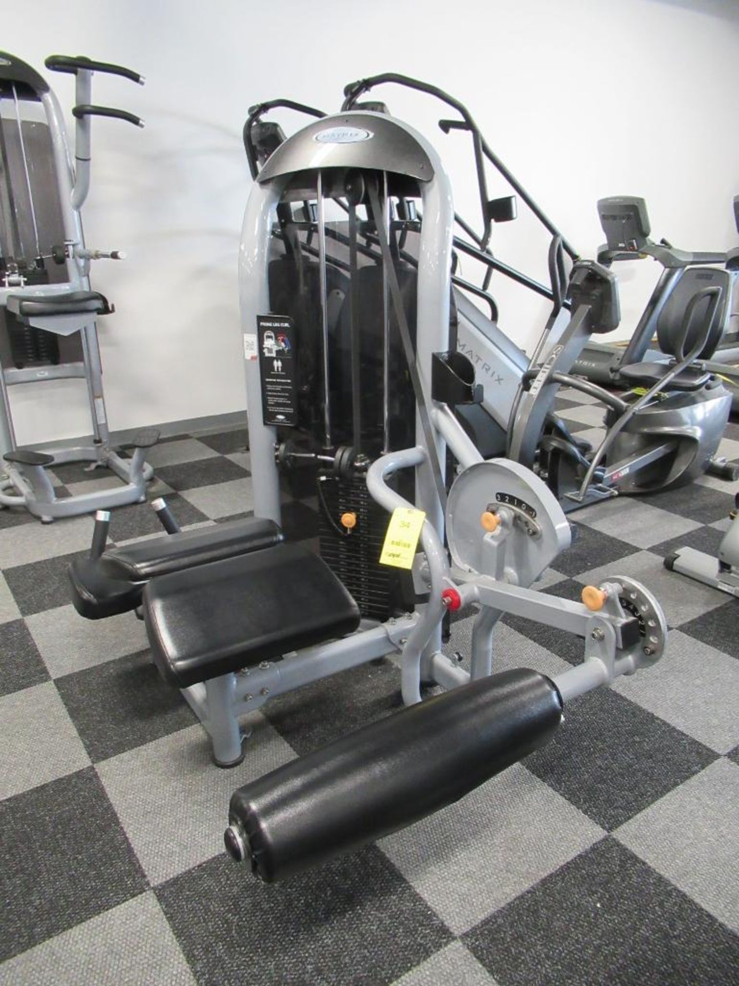 Matrix Model G3-S73 7 Prone Leg Curl Machine Max Weight 200 lbs. - Image 2 of 6