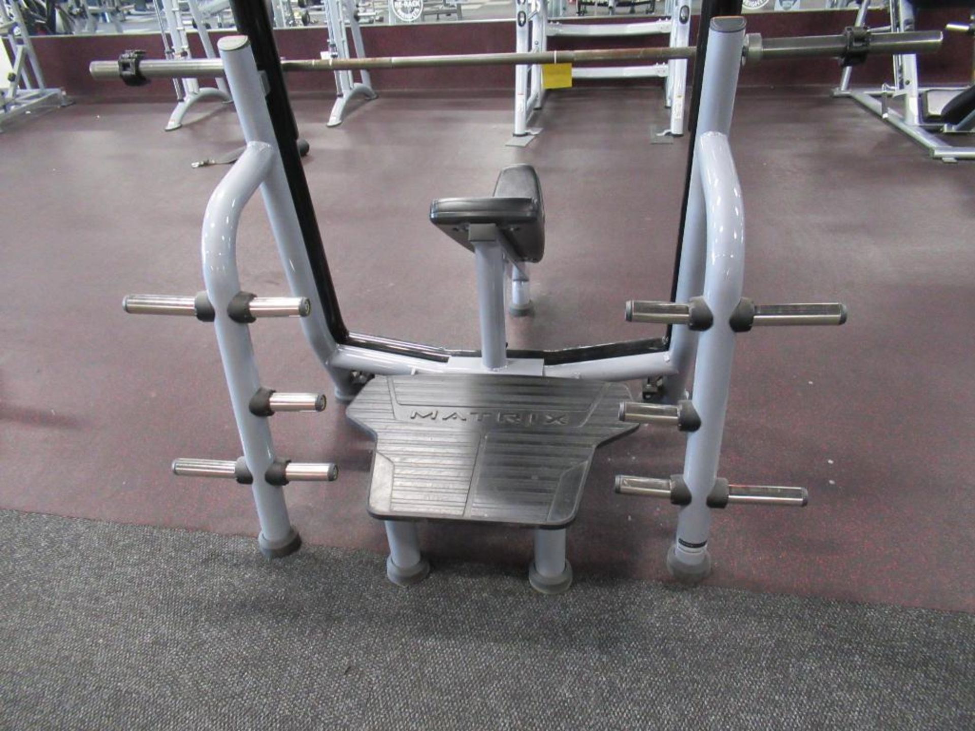Matrix Model MG-A679B-04 Plated Loaded Bench Press, Spotting Deck, Plate Storage, Max Weight 400 lbs - Image 4 of 5