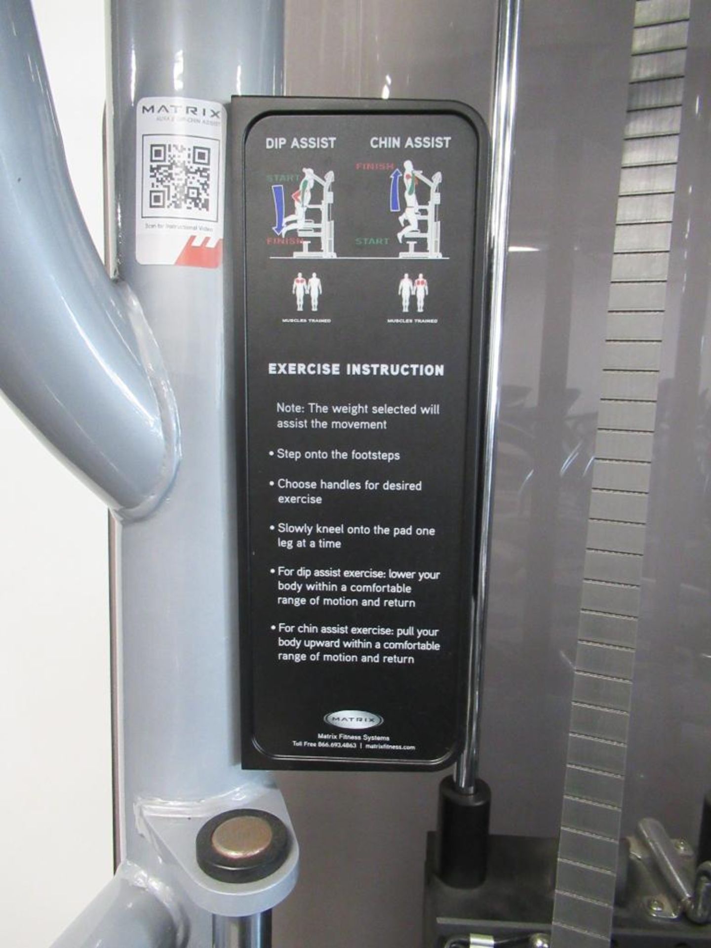 Matrix Model G3-X60 7 Dip and Chin Up Machine - Image 4 of 4