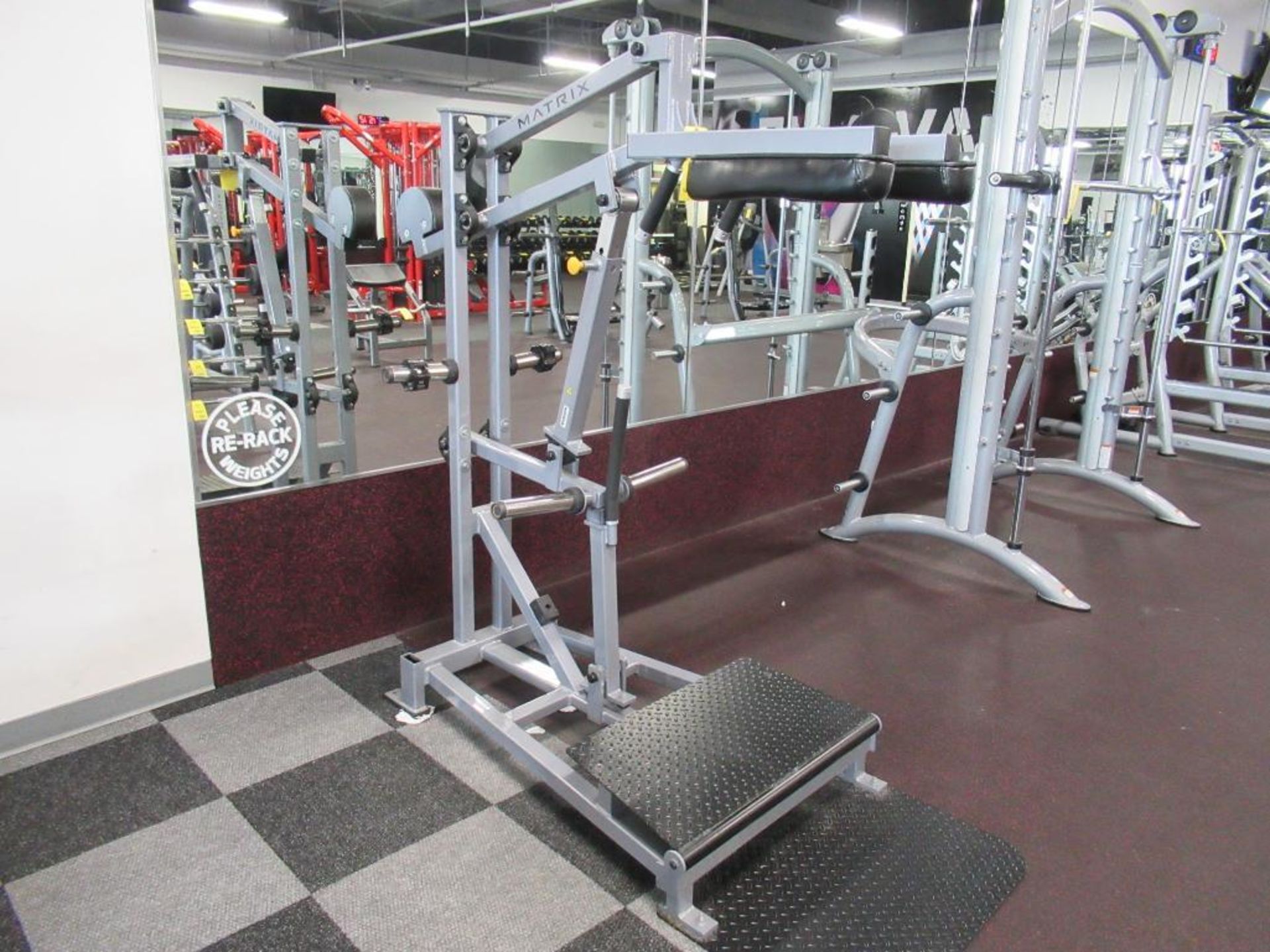 Matrix Model VY-400-02 Plate Loaded Squat Machine Max Weight 350 lbs. - Image 2 of 3