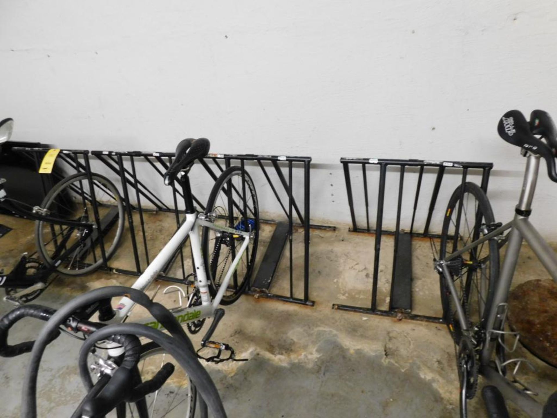 LOT: (7) 2-Bike Racks w/Mounted Bike Hangers in Basement (approx. 25) - Image 2 of 7