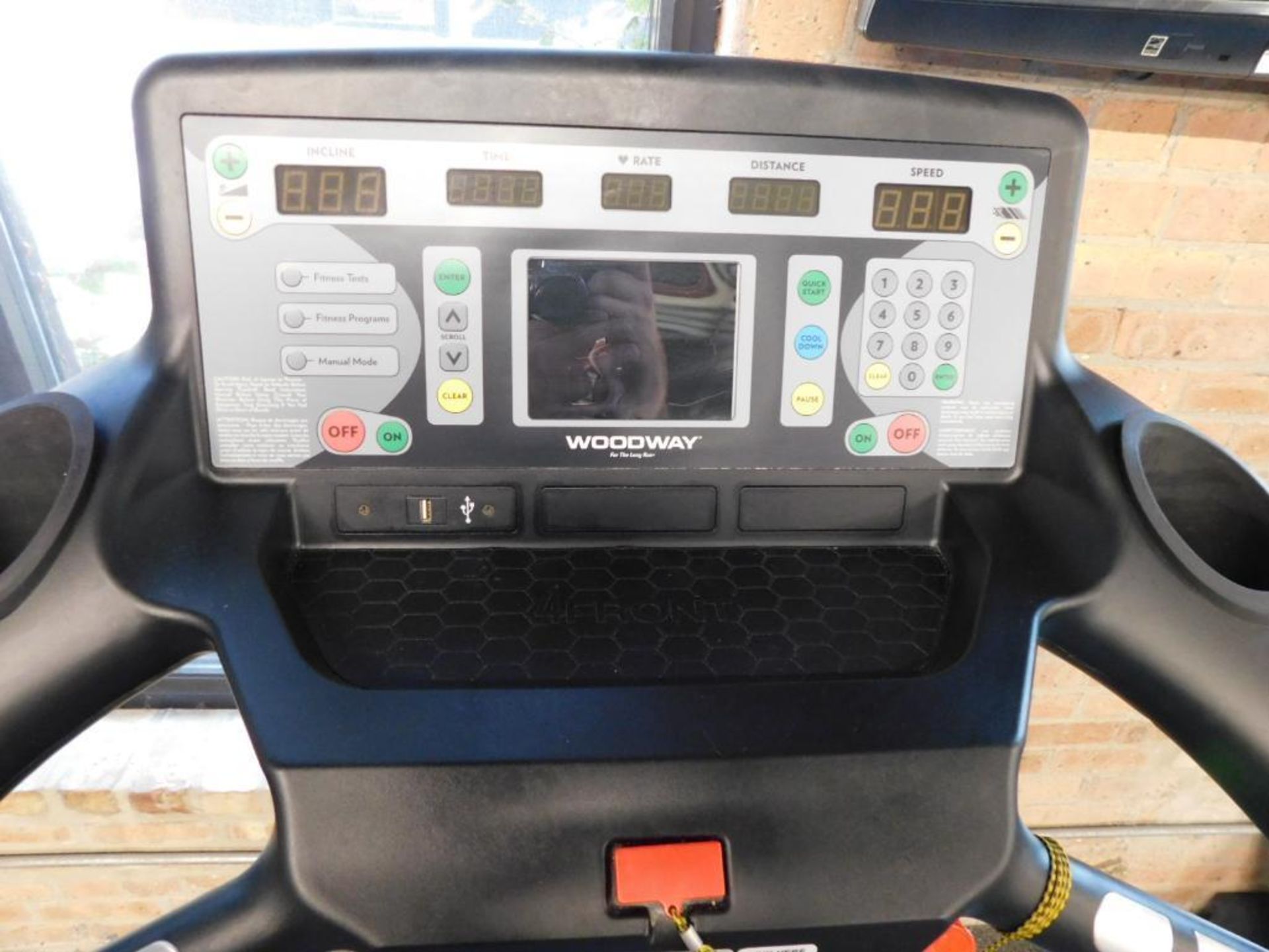 Woodway Treadmill, Model # DESMO 05, Max Cap. 400 lbs. (Remanufactured 2018) - Image 3 of 4