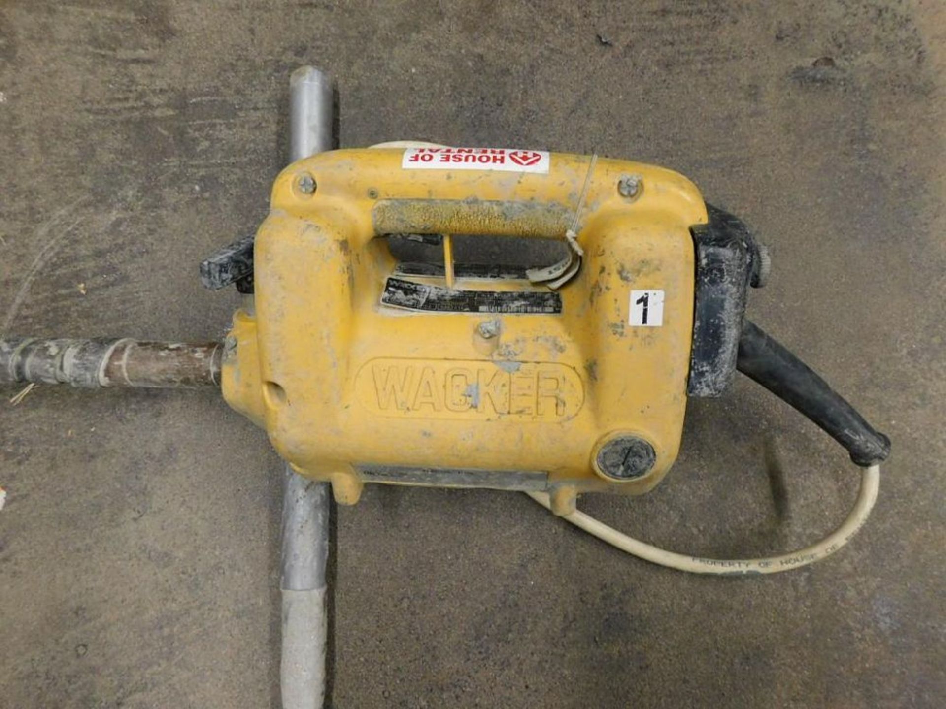 Wacker Neuson Electric Concrete Vibrator Motor (LOCATION: 318 N. Milwaukee Ave., Wheeling, IL - Image 2 of 3