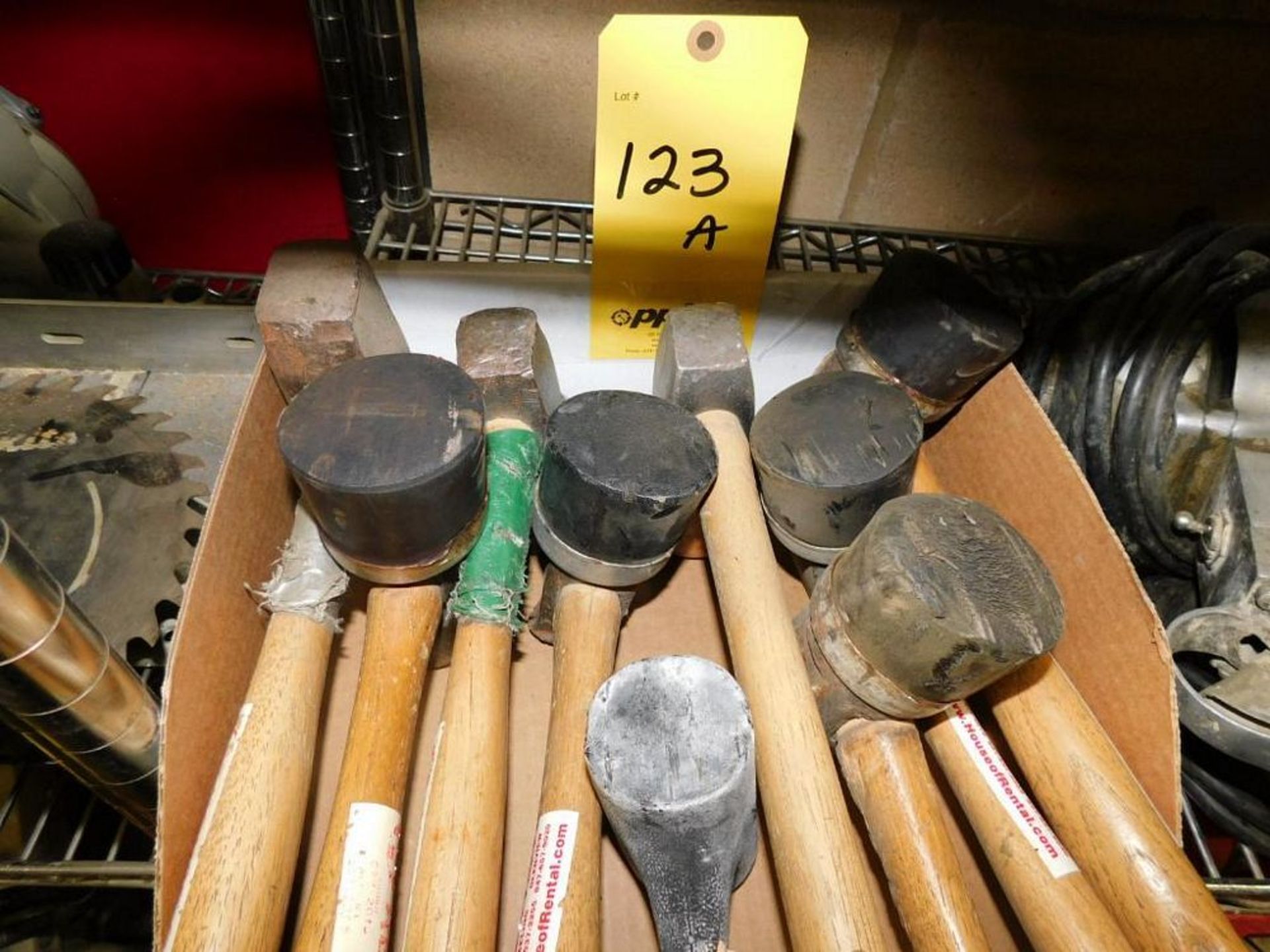 LOT: (8) Manual Nailer Mallets (LOCATION: 318 N. Milwaukee Ave., Wheeling, IL 60090) - Image 2 of 2