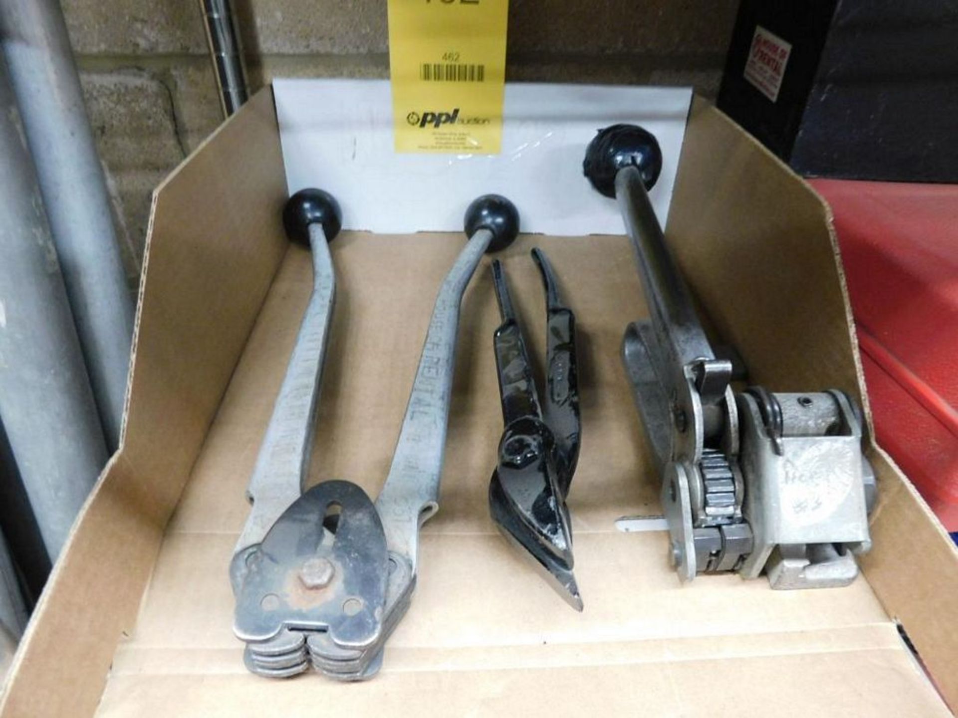 LOT: Banding Crimper, Tensioner, Cutter (LOCATION: 318 N. Milwaukee Ave., Wheeling, IL 60090)